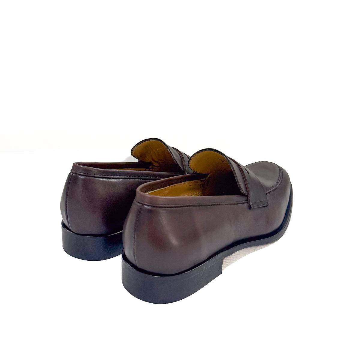 Sapatos Loafer Homem Fernando Moreira Castanhos com Tira Frontal