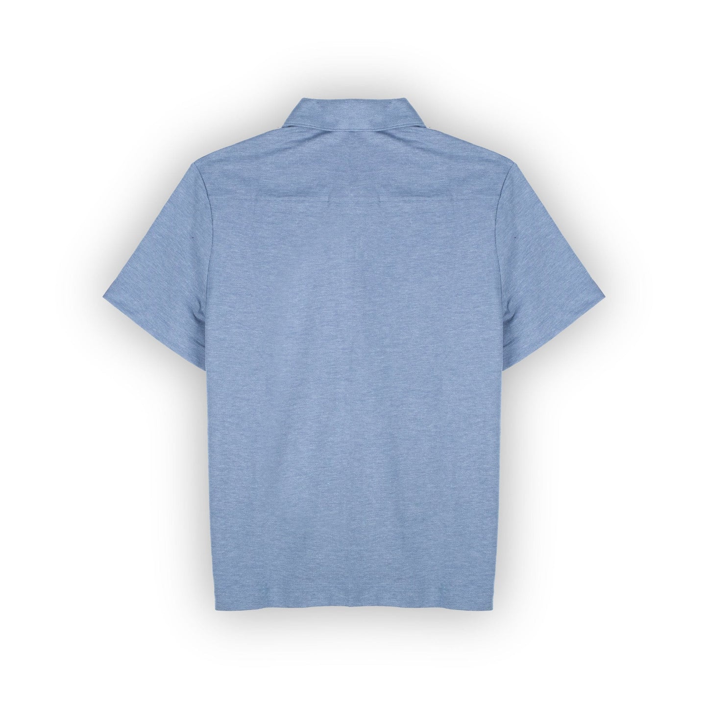 Homem Polo Michael Kors Azul Claro com Detalhe Moderno