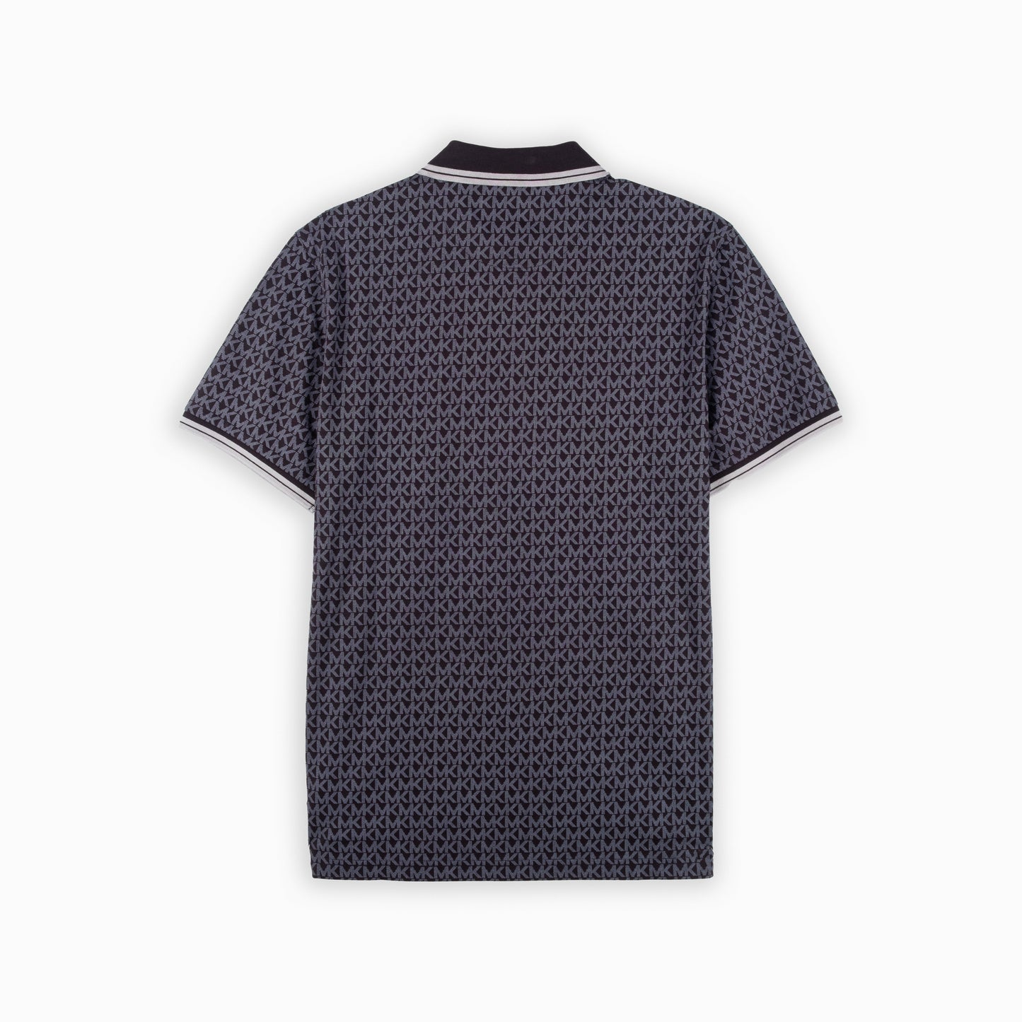 Polo Homem Michael Kors Preto com Estampa MK