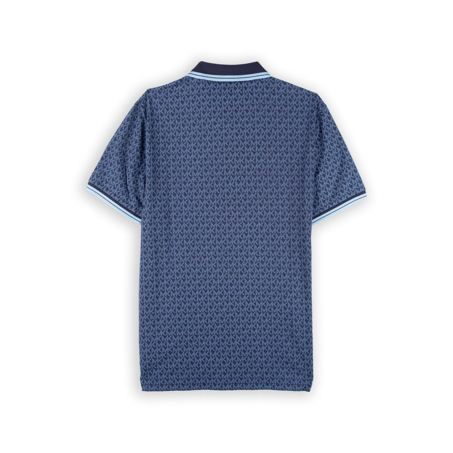 Polo Homem Michael Kors Azul Midnight com Padrão