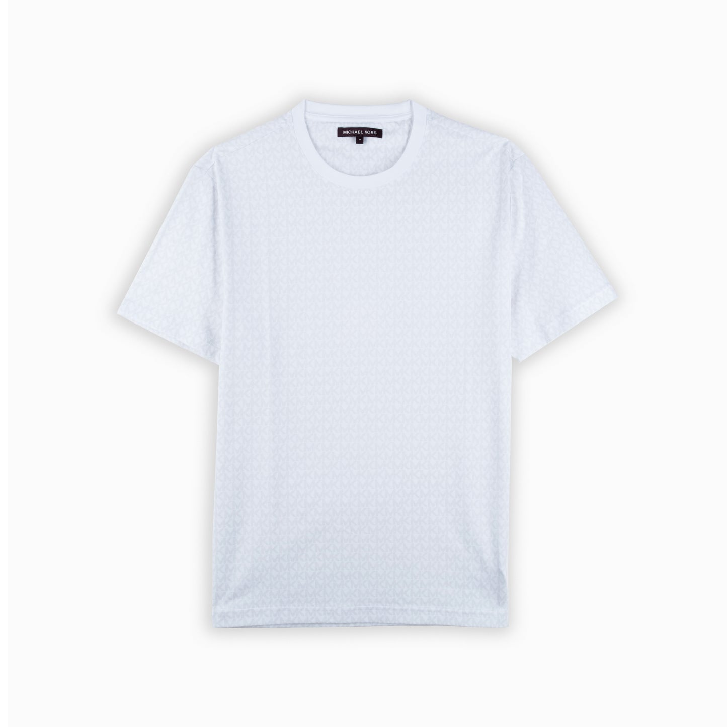 T-Shirt Homem Michael Kors Branca com Estampa Discreta