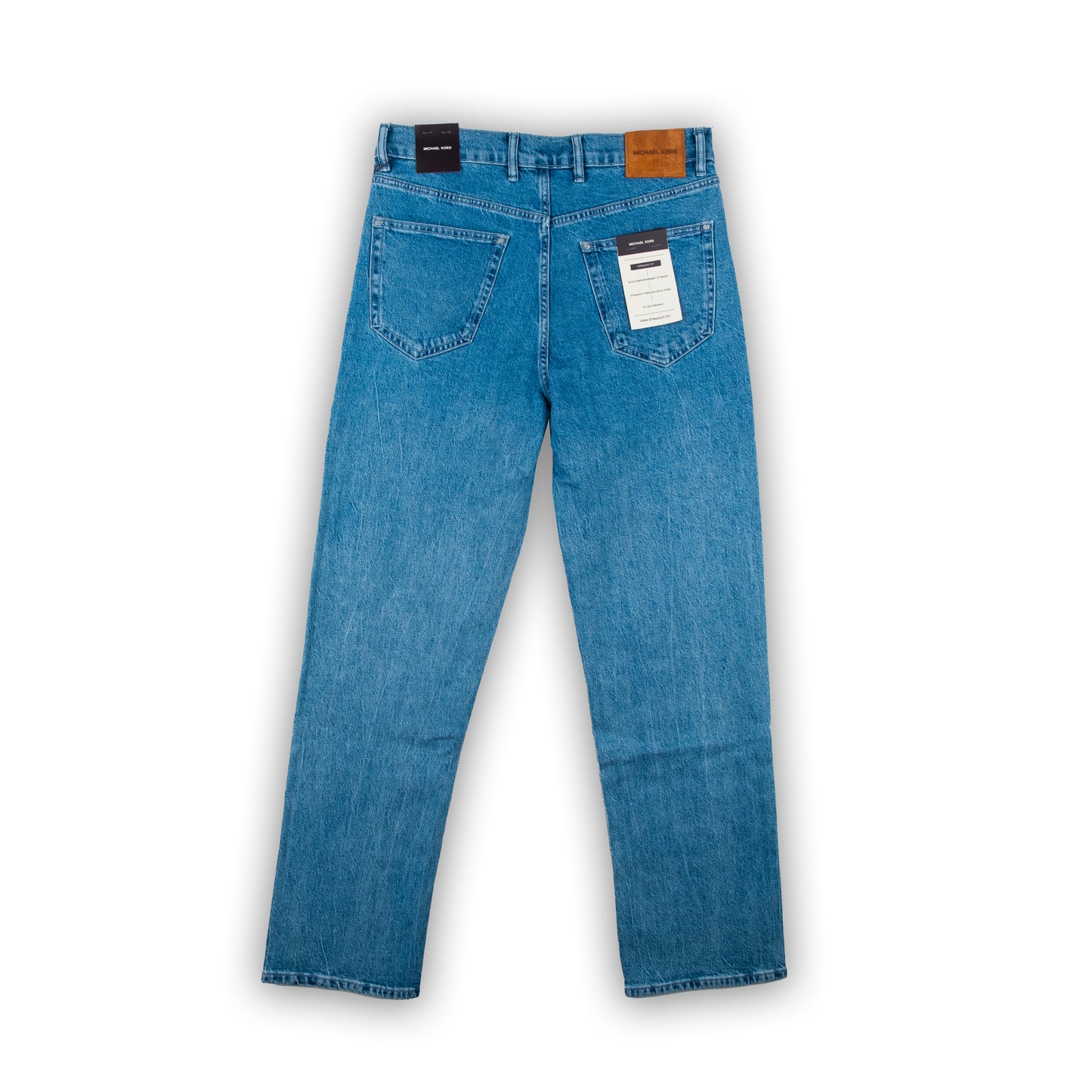 Calças de Ganga Homem Michael Kors Azul Claro