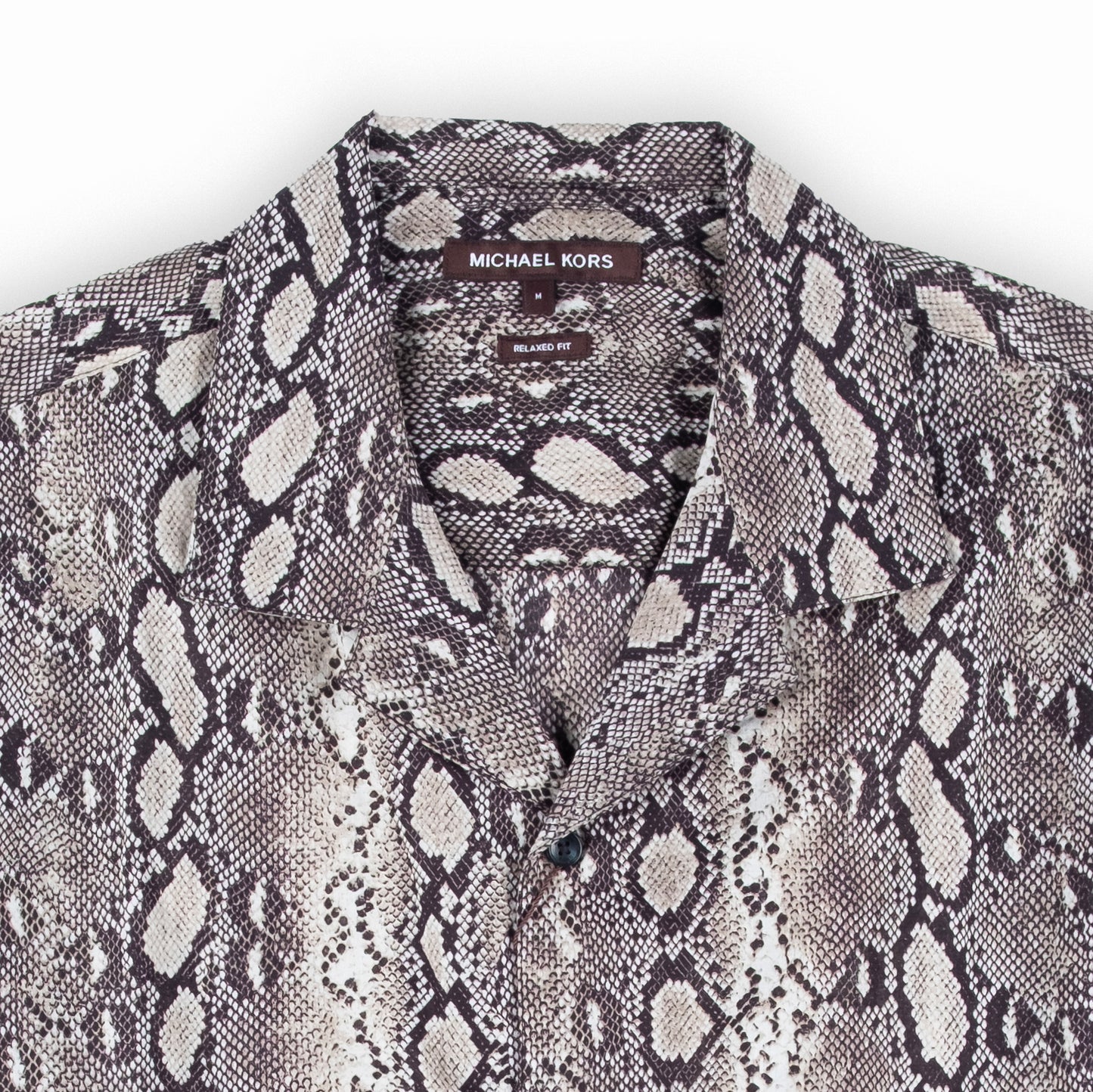 Camisa Homem Michael Kors Preto Cobra