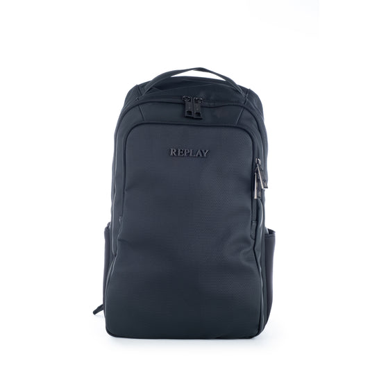 Mochila Homem Replay Azul Escuro com Compartimento Frontal