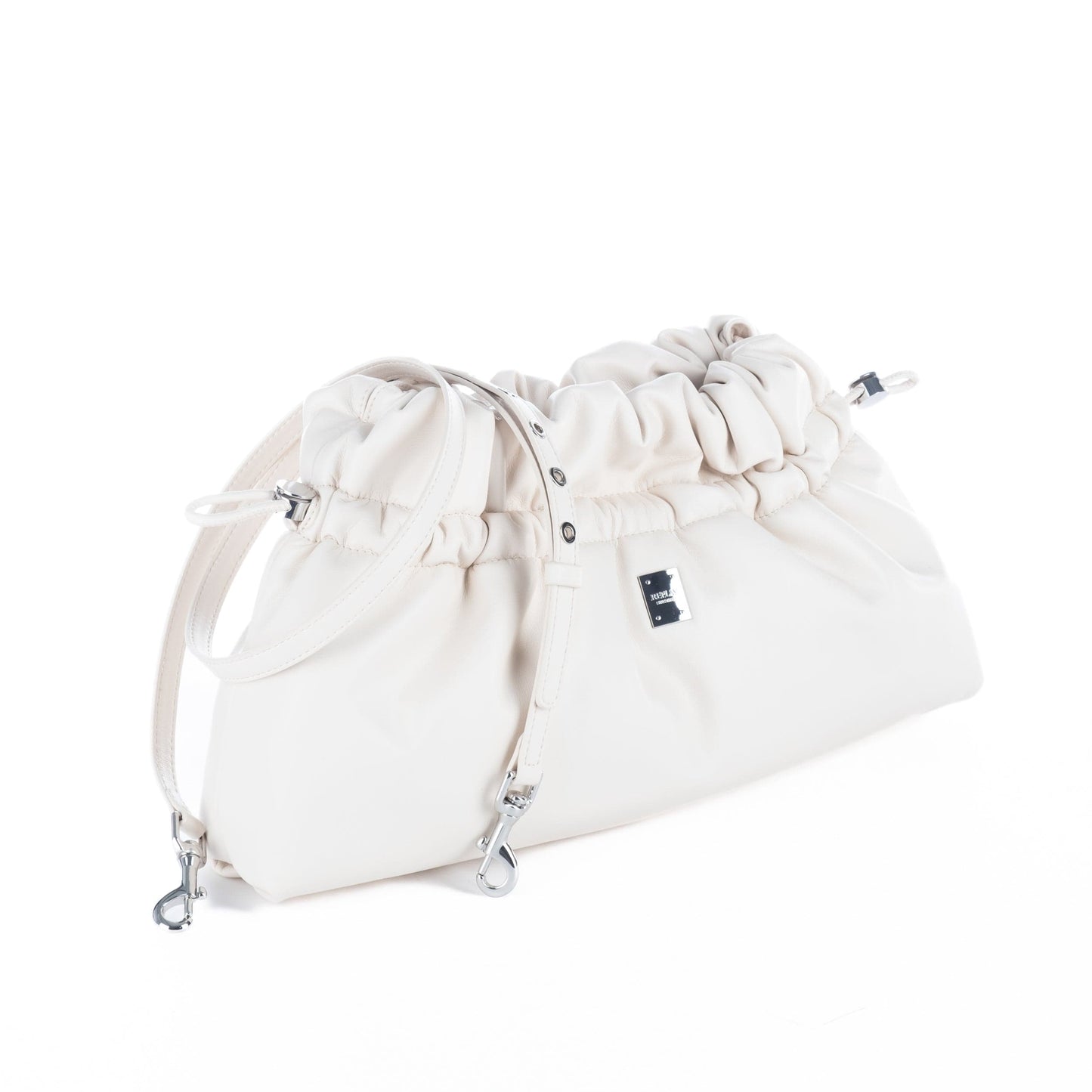 Bolsa Saco Feminina Replay Branca Elegante e Versátil