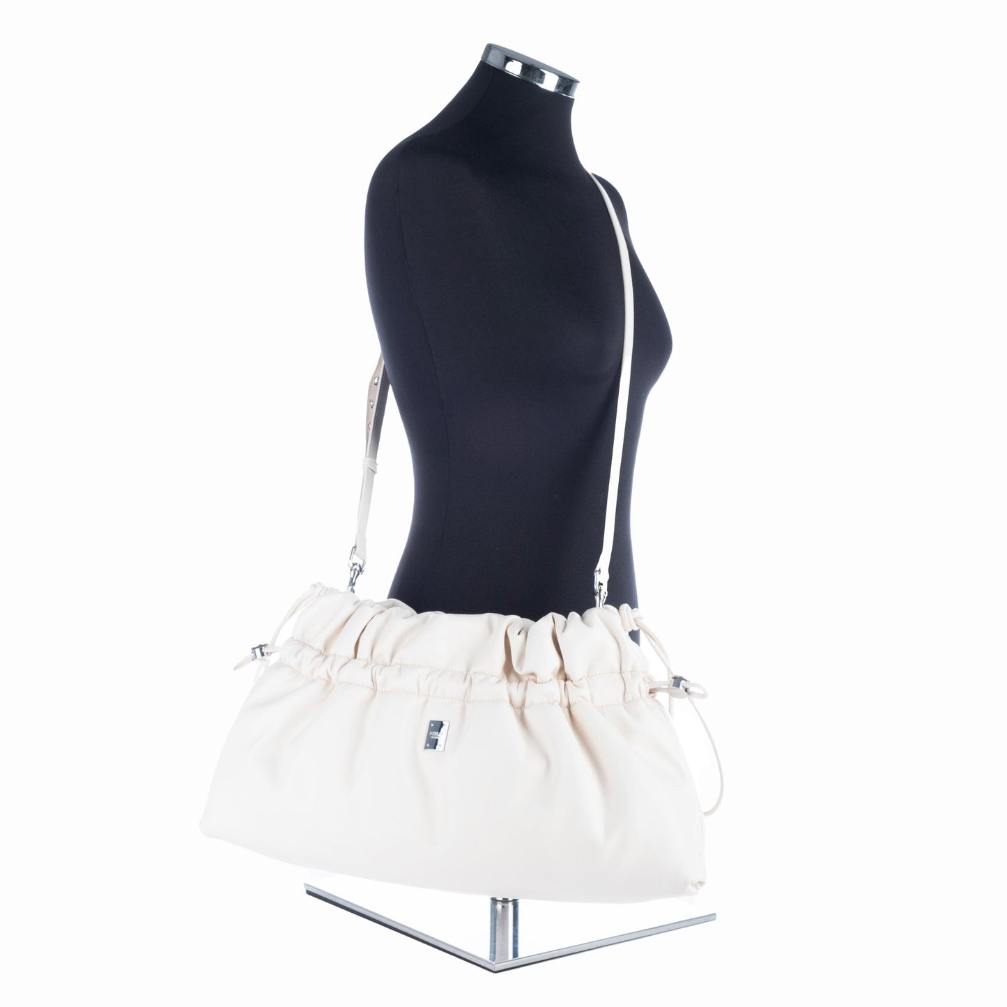 Bolsa Saco Feminina Replay Branca Elegante e Versátil