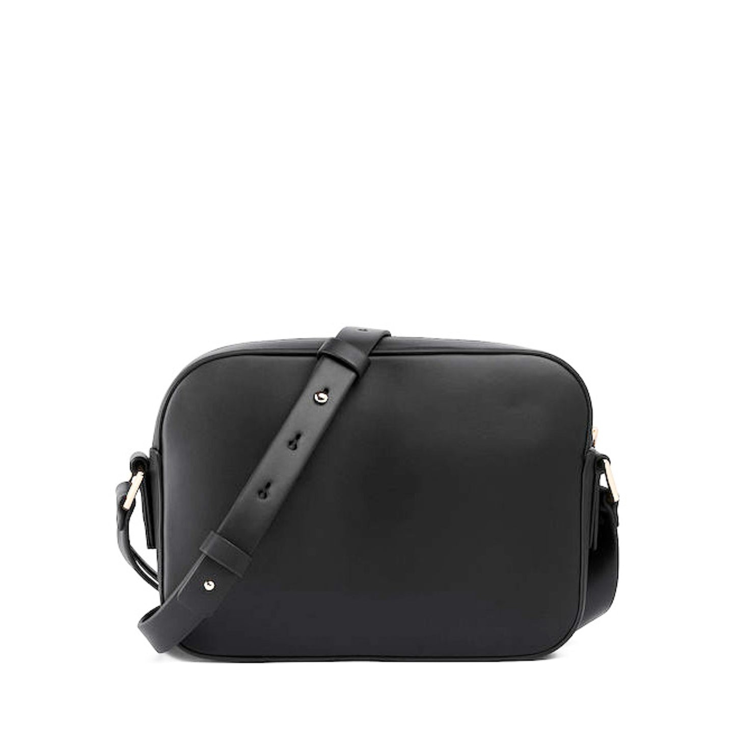 Bolsa Tiracolo Replay Preta com Logótipo Frontal em Relevo