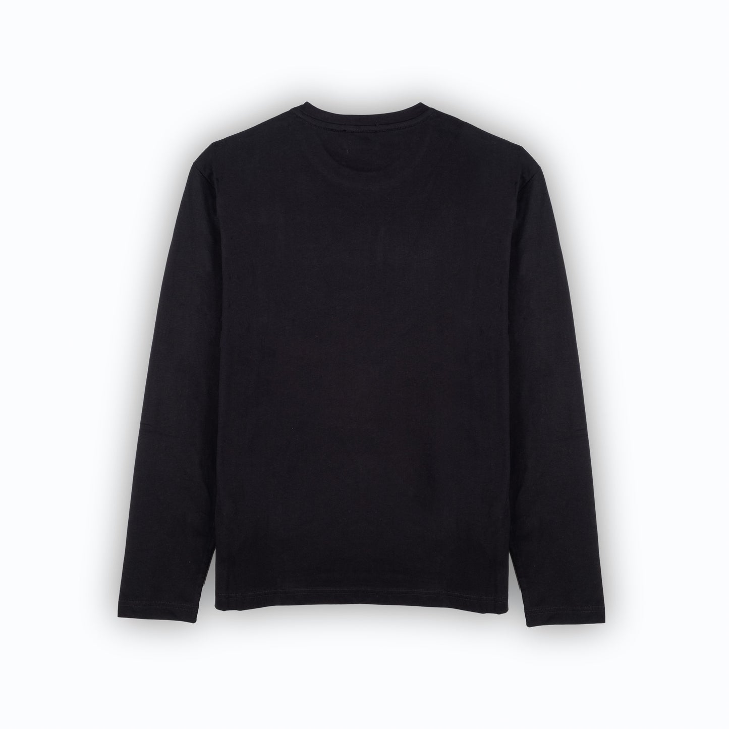 Camisola Homem GAS Preto com Logo Frontal Minimalista em Algodão