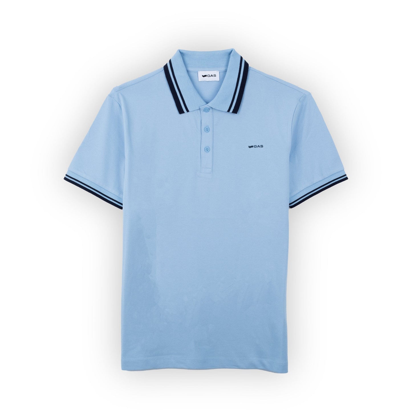 Polo Homem GAS Azul Claro