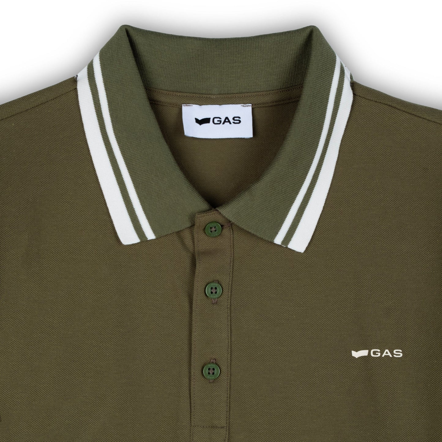 Polo Homem Gas Verde