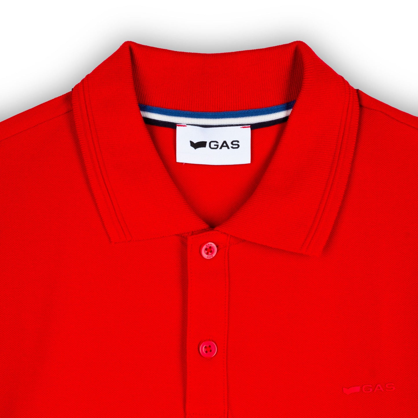 Polo Homem Gas Vermelho