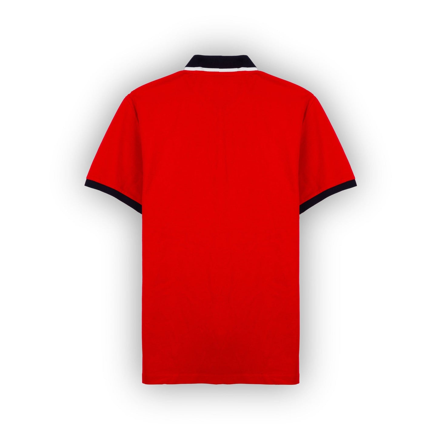 Polo Homem GAS Vermelho com Gola Contrastante