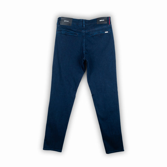Calças de Ganga Homem GAS Azul Escuro Slim Fit em Denim