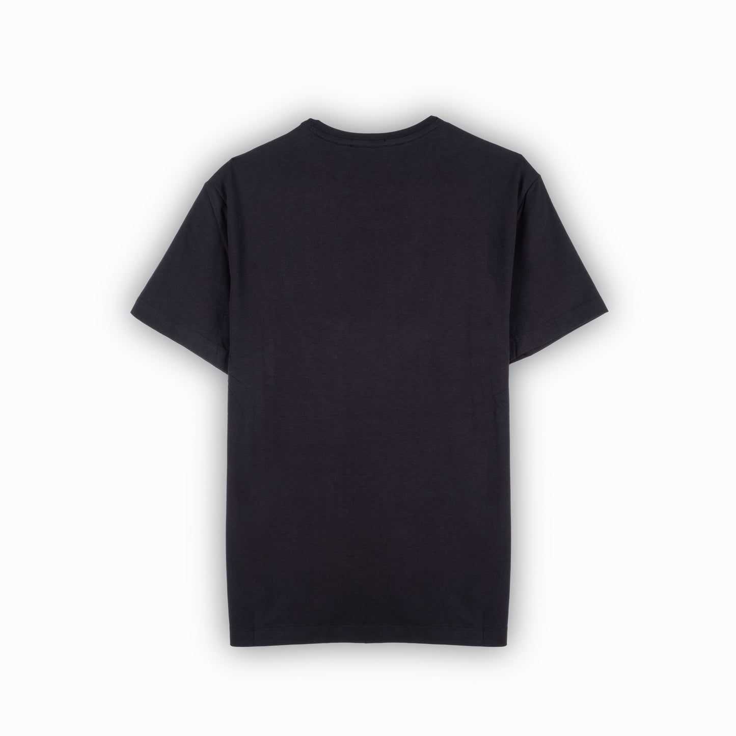 T-Shirt Homem Gas Preta com Logotipo Discreto