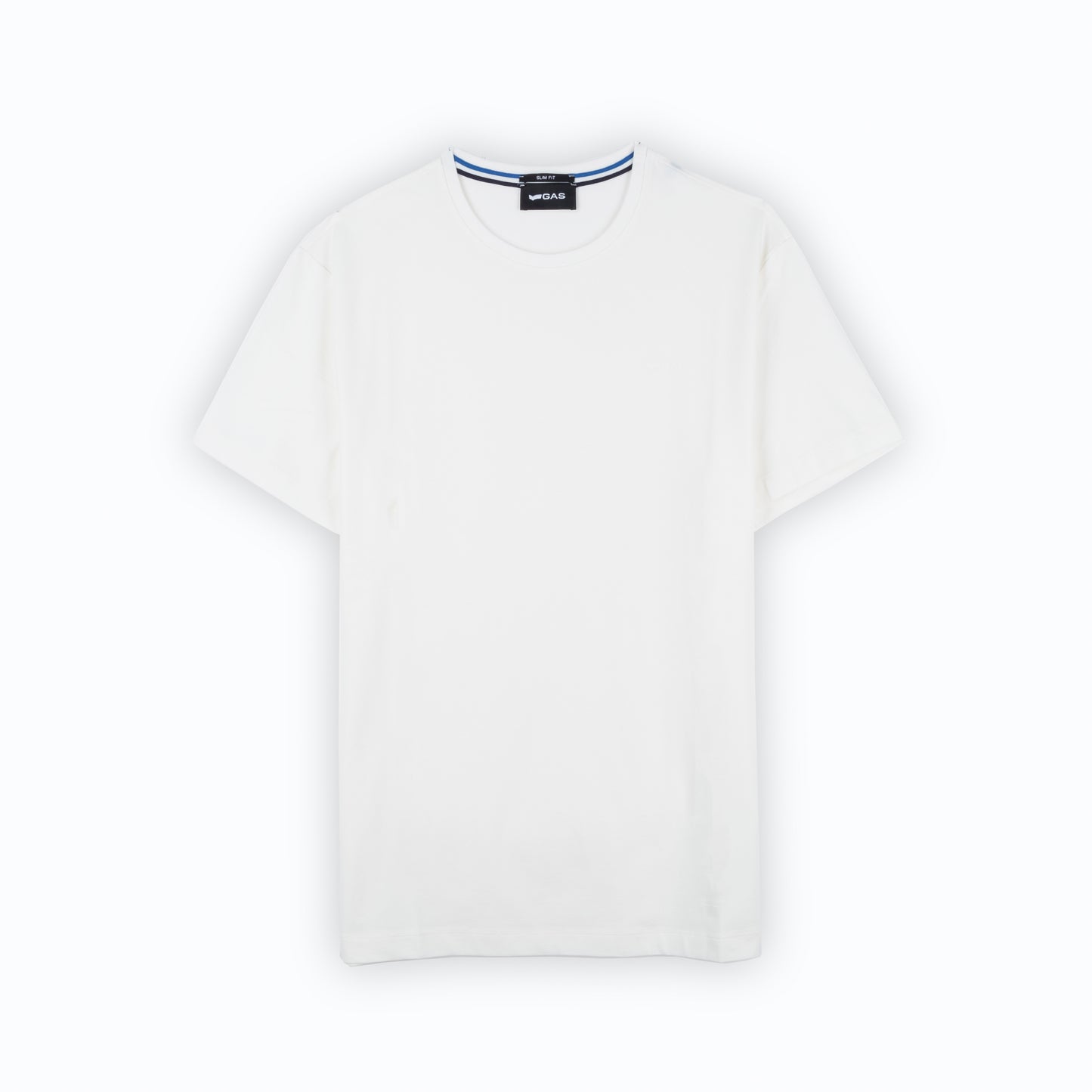 T-Shirt Branca Homem Gas - Básica e Confortável