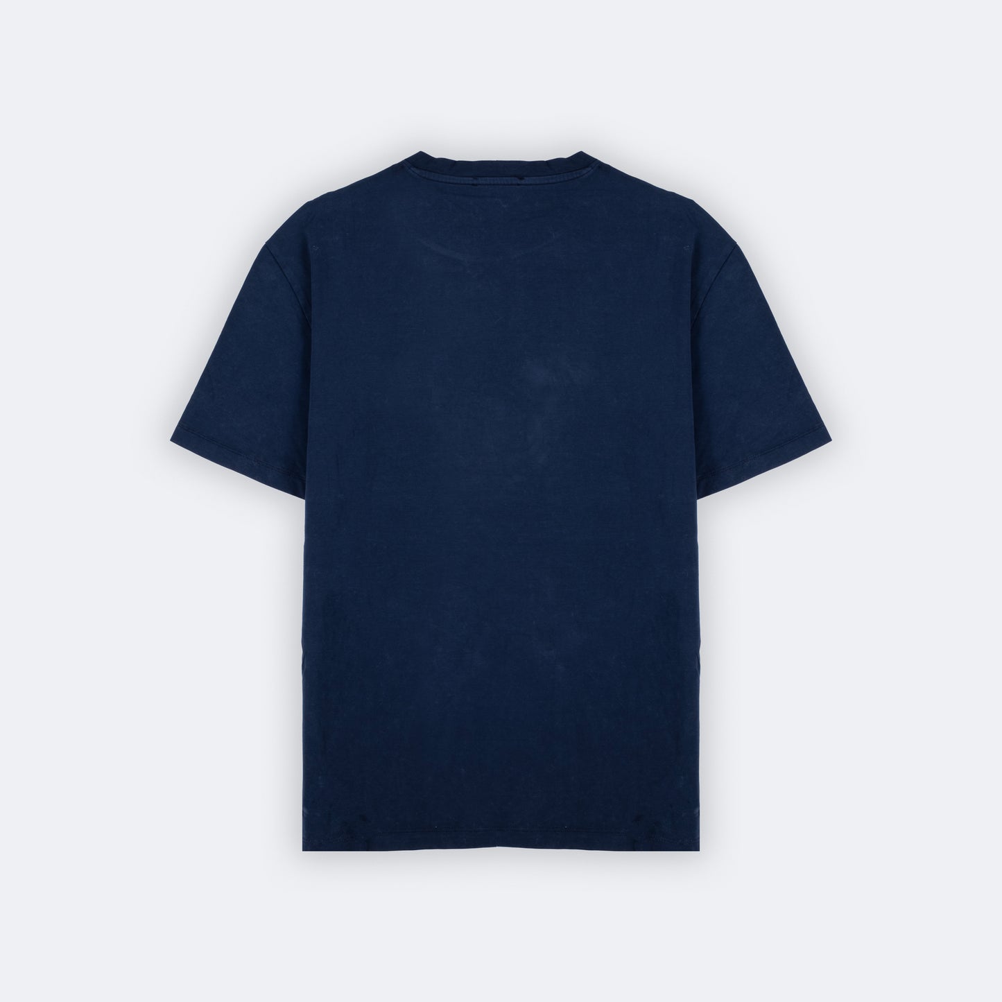 T-Shirt Homem Azul Gas com Estampa Esportiva