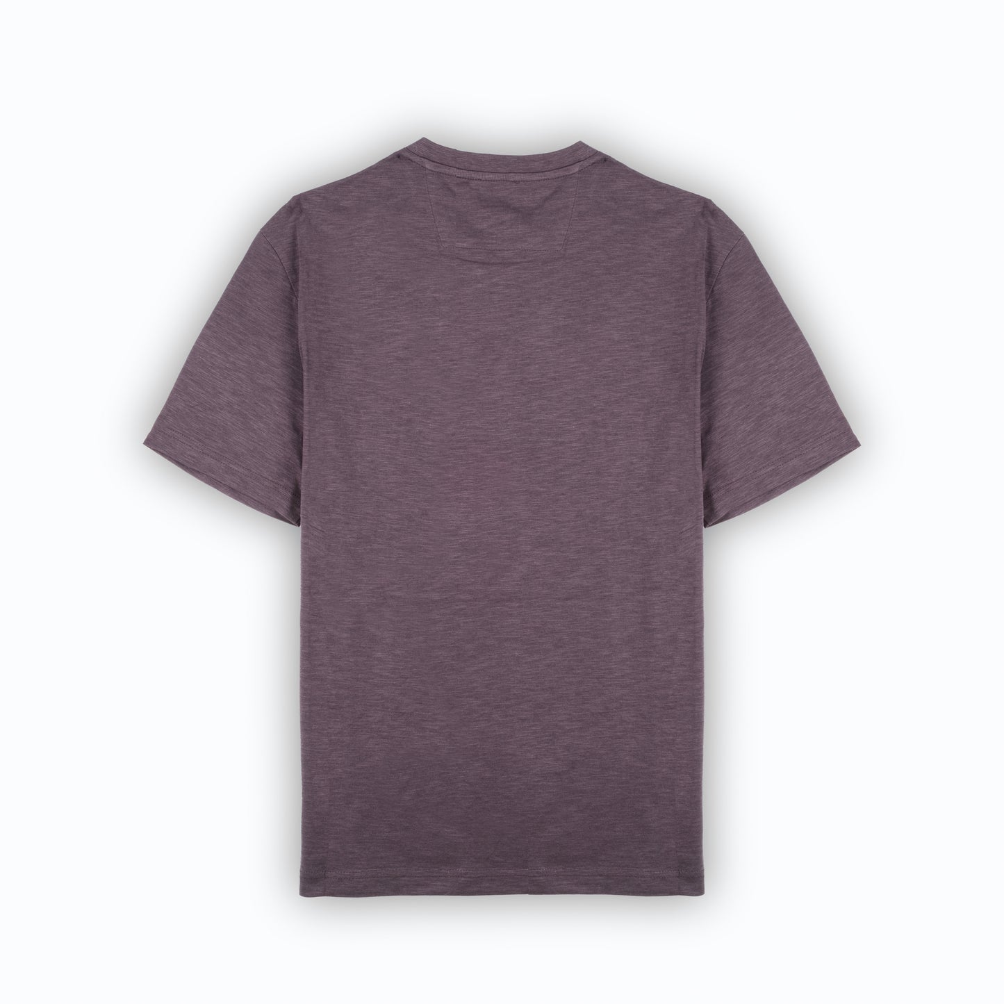 T-Shirt Homem Gas Cinza com Logo Amarelo