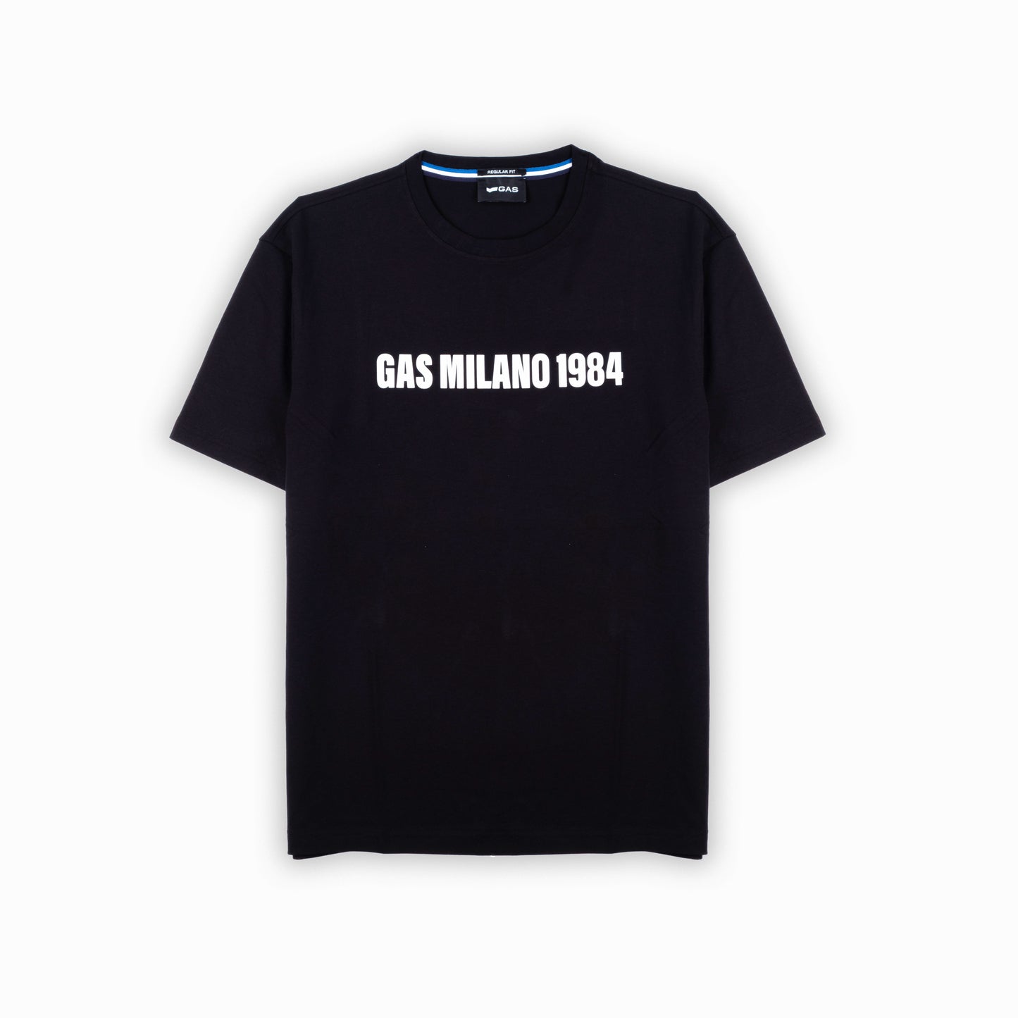 T-Shirt Homem Gas Milano 1984 Preta