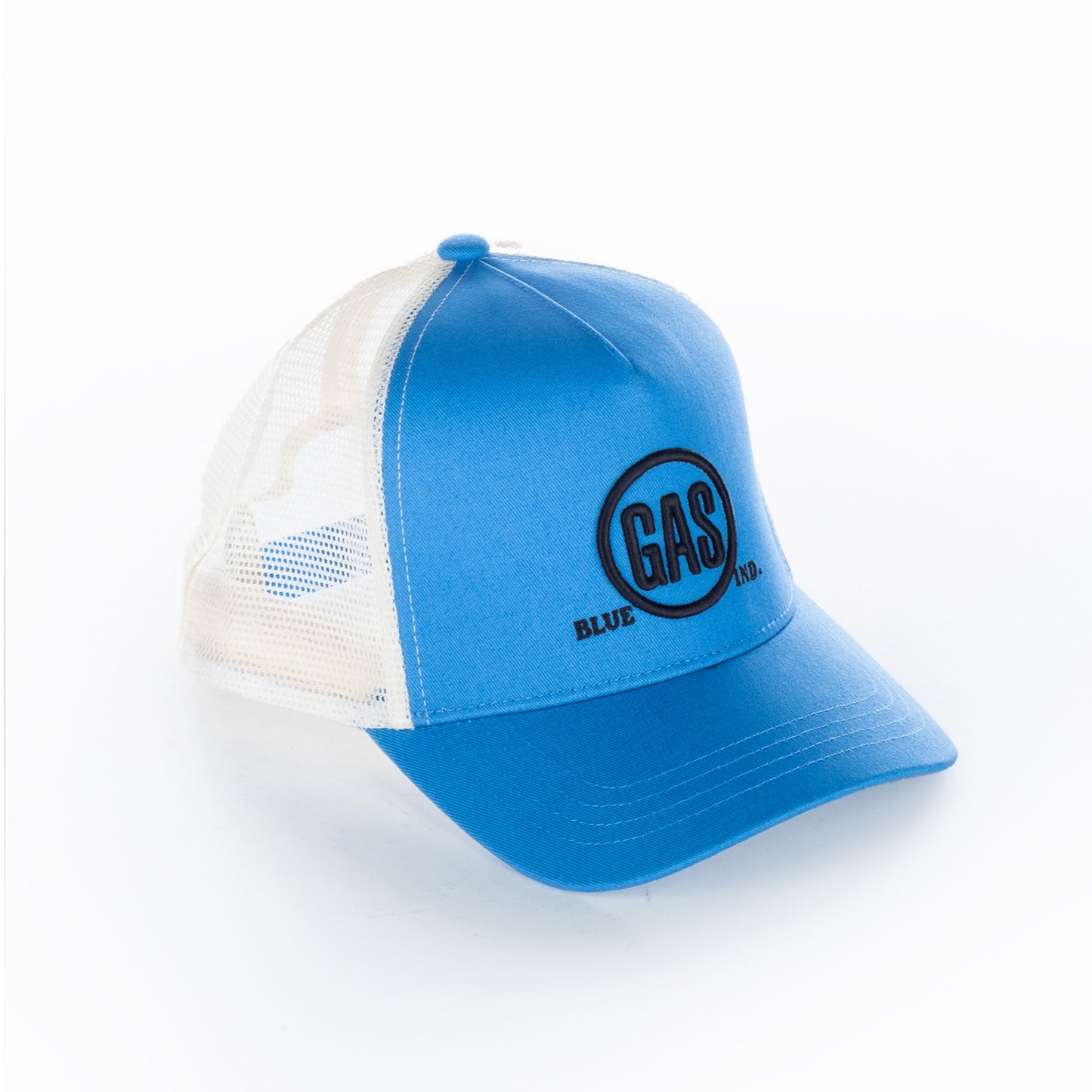 Boné GAS Azul Claro com Logo Frontal Bordado e Design Clássico