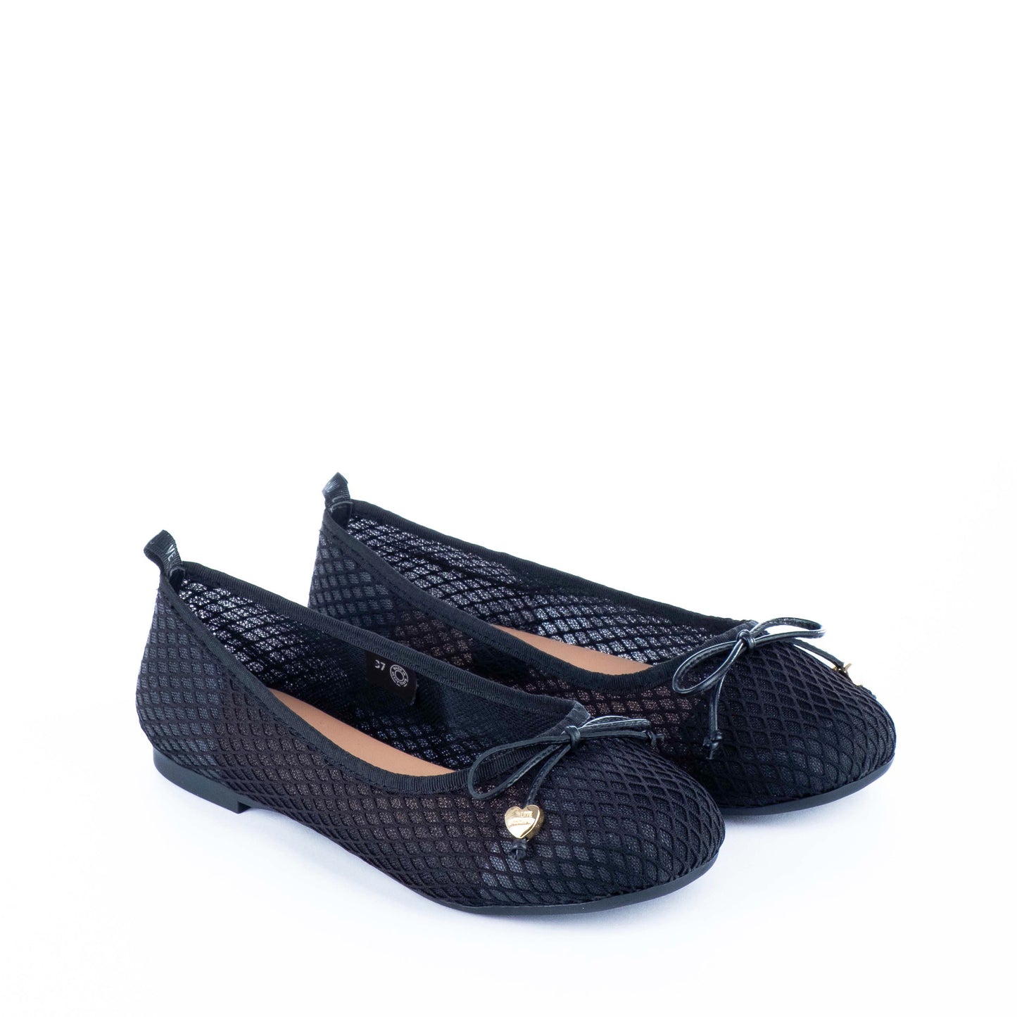 Sabrinas Mulher Love Moschino Pretas com Detalhe em Coração