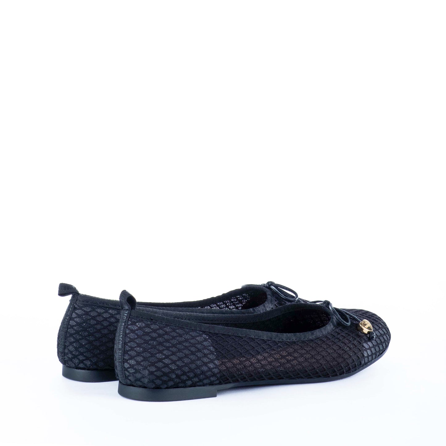 Sabrinas Mulher Love Moschino Pretas com Detalhe em Coração