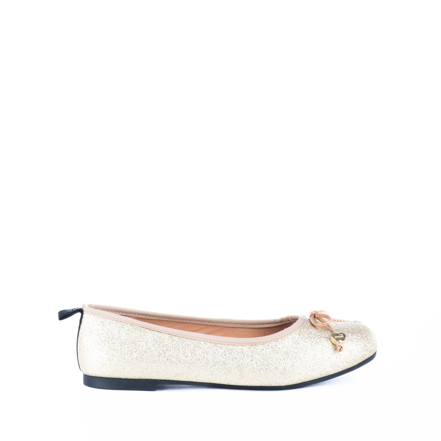 Sabrinas Mulher Love Moschino Douradas com Detalhe de Coração