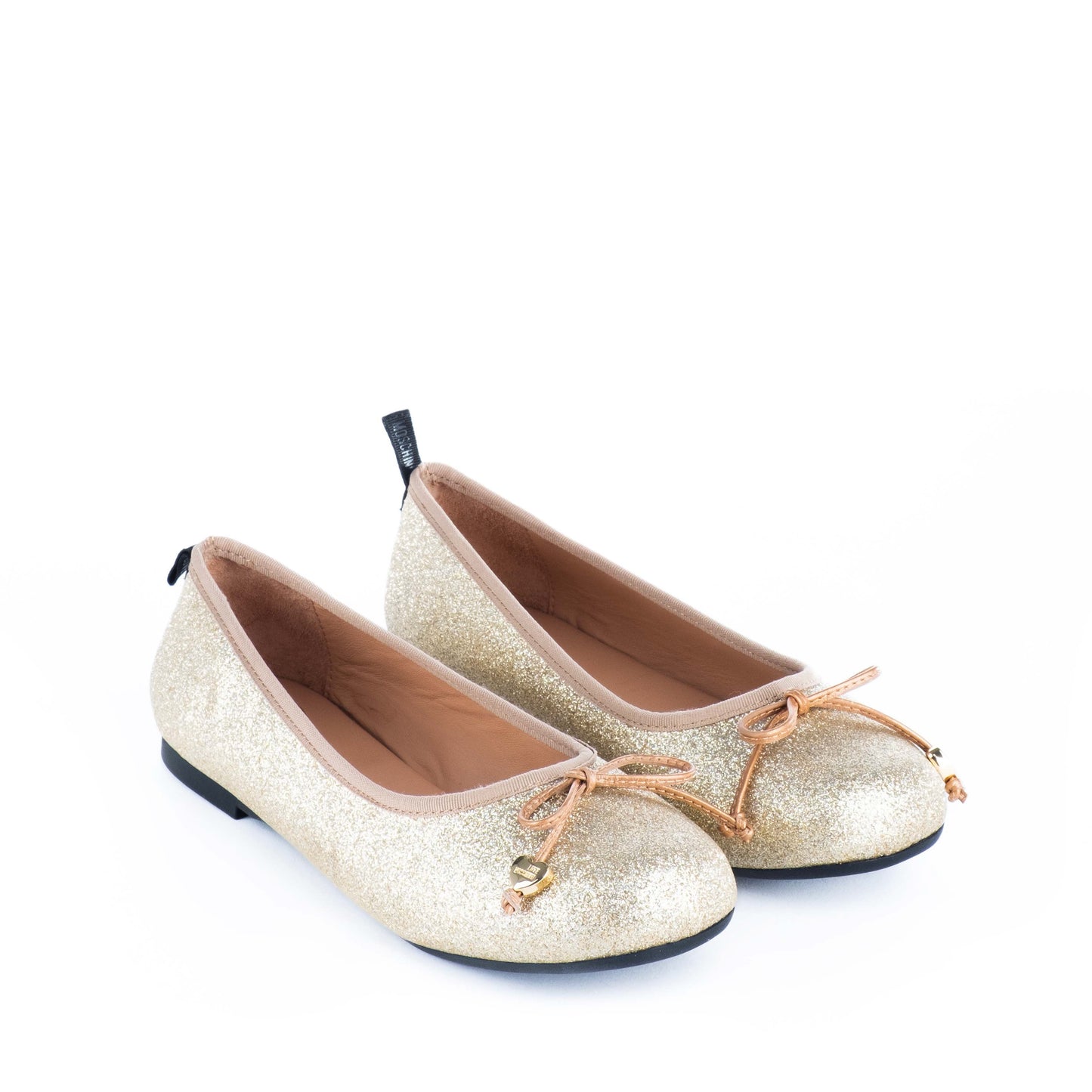 Sabrinas Mulher Love Moschino Douradas com Detalhe de Coração