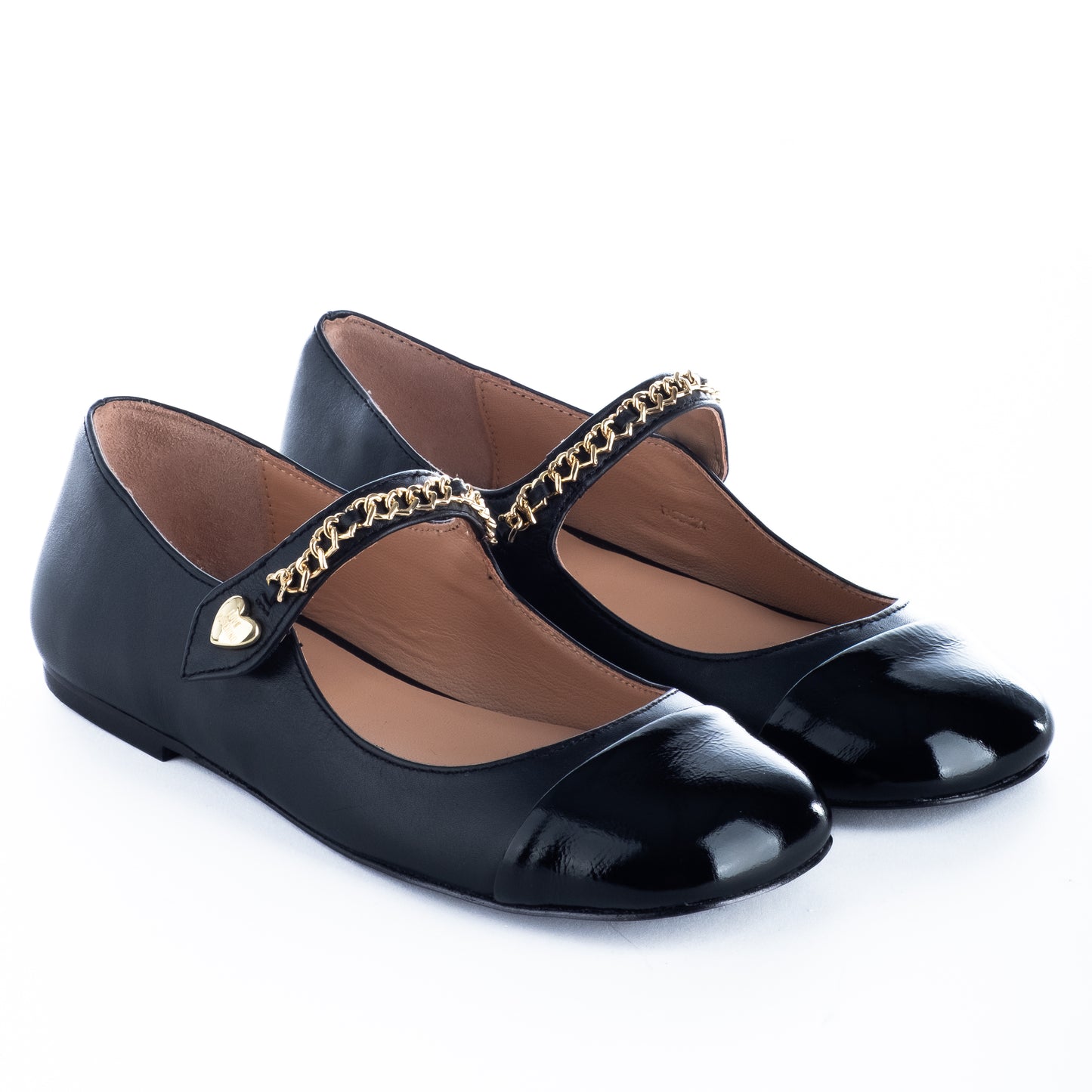 Ténis Mulher Love Moschino Pretas com Detalhe de Coração