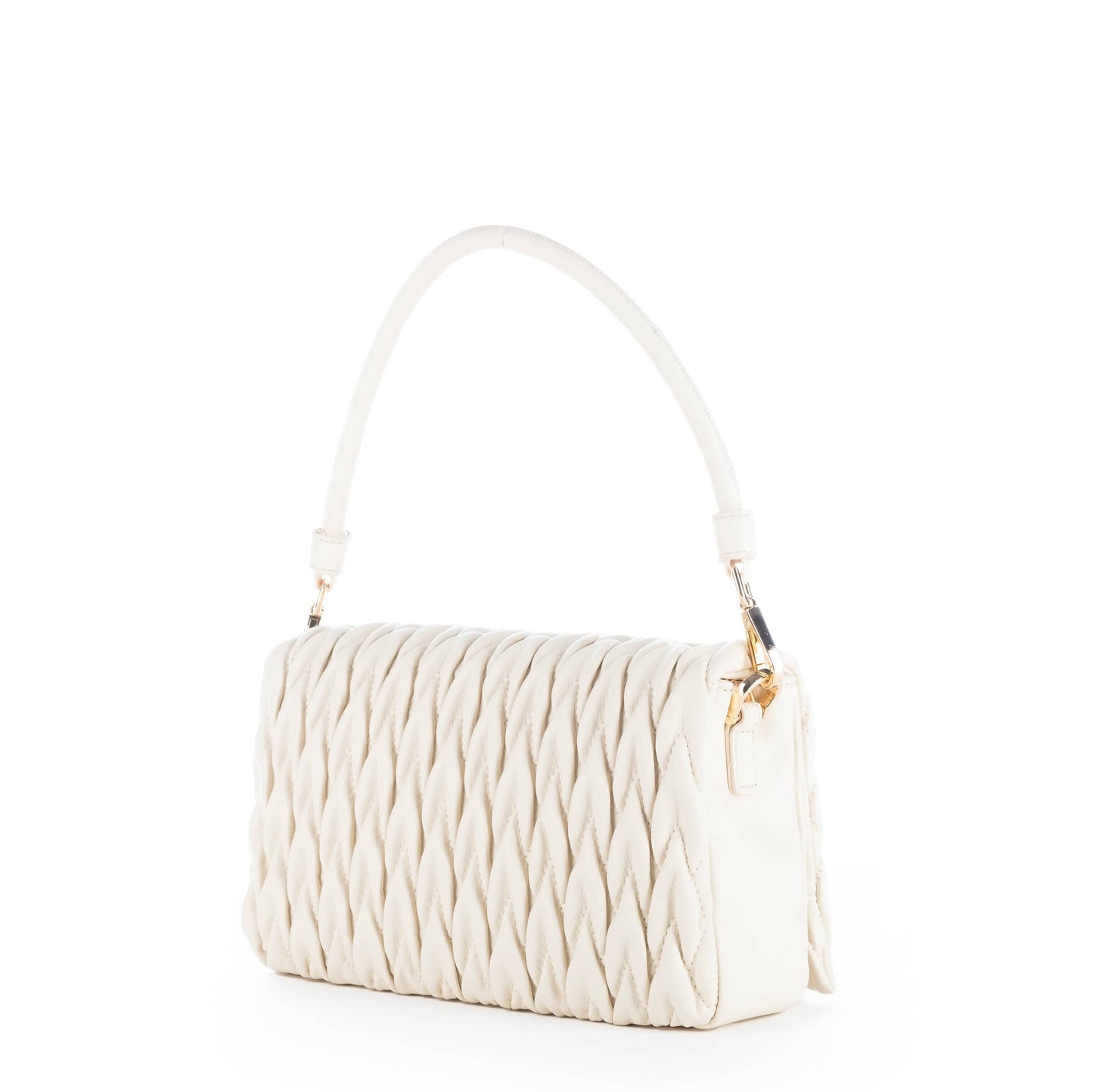 Bolsa de Ombro Branca Love Moschino