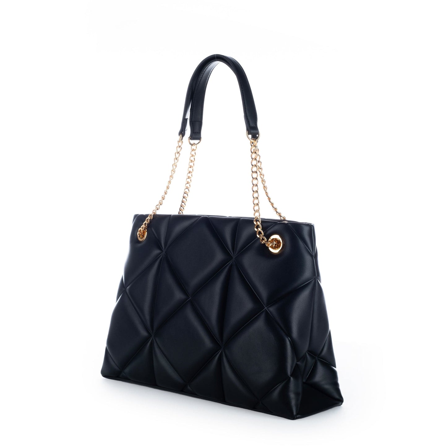 Bolsa de Ombro Preta Love Moschino