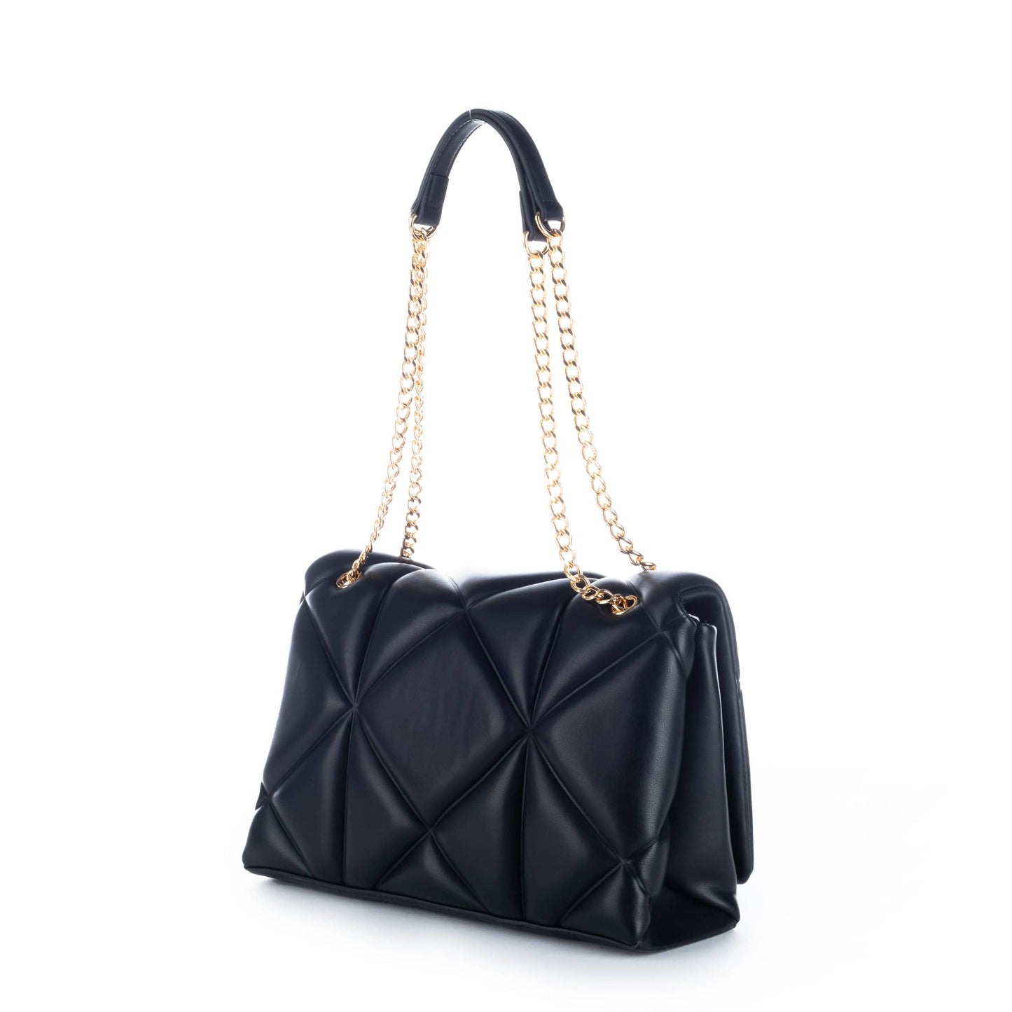 Bolsa de Ombro Preta Love Moschino