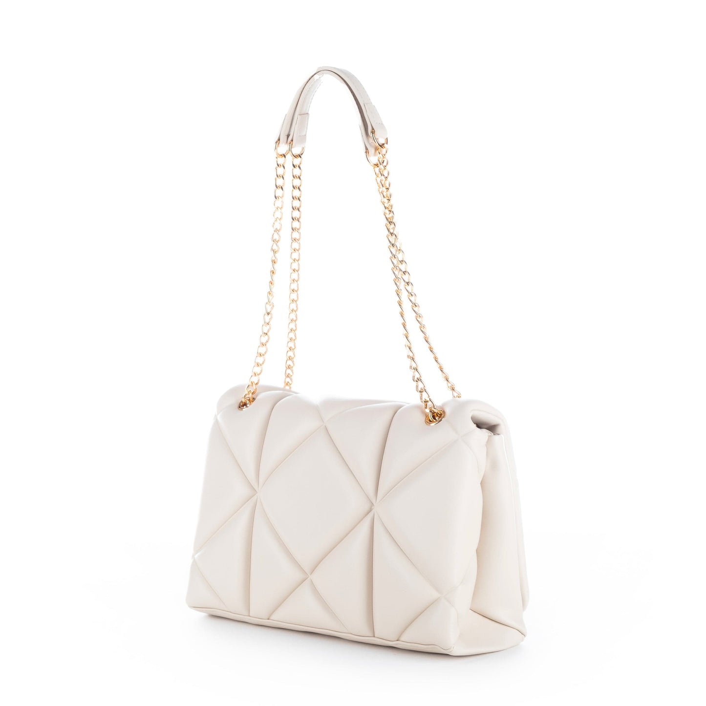 Bolsa de Ombro Branca Love Moschino