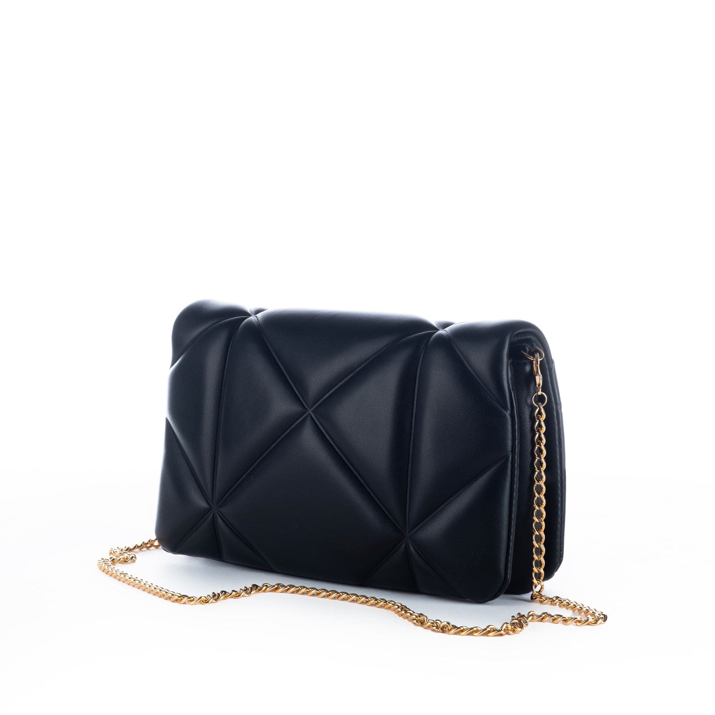 Bolsa de Ombro Preta Love Moschino