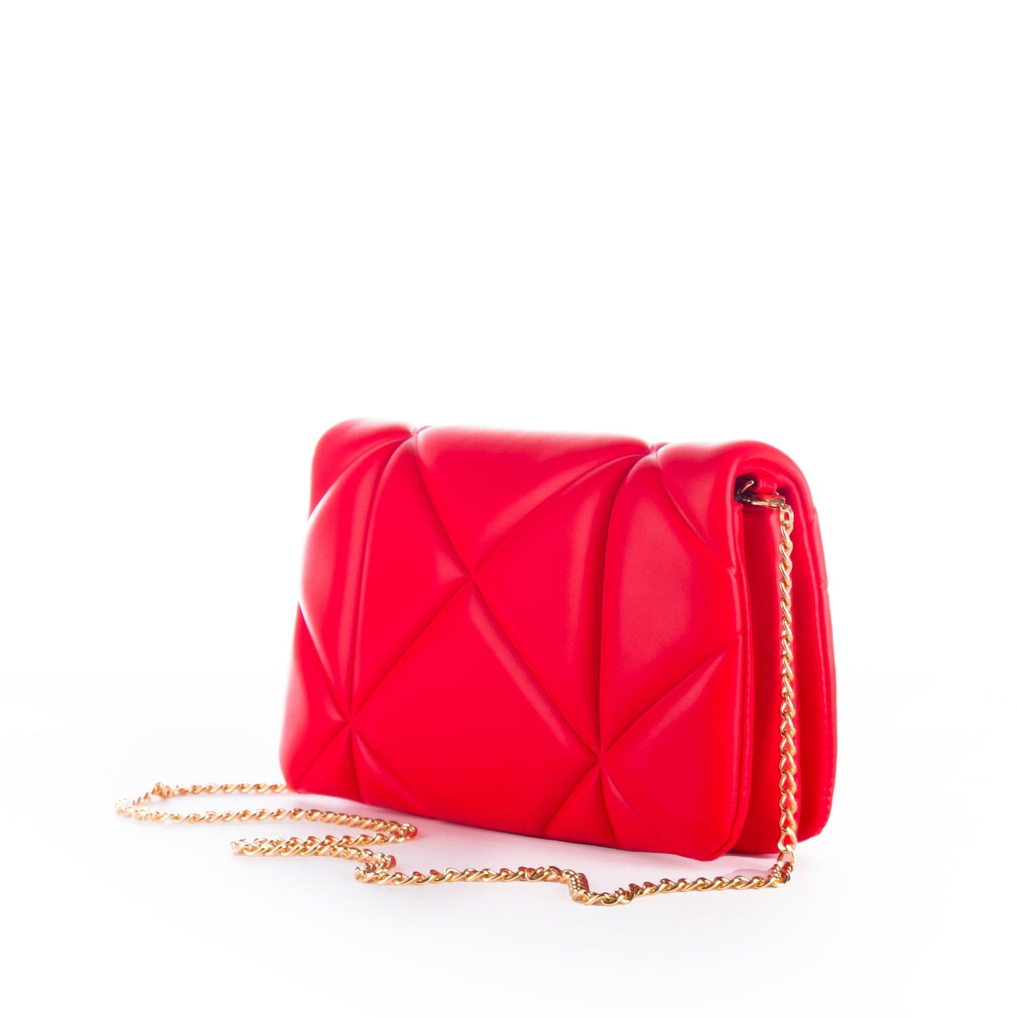 Bolsa de Ombro Vermelha Love Moschino