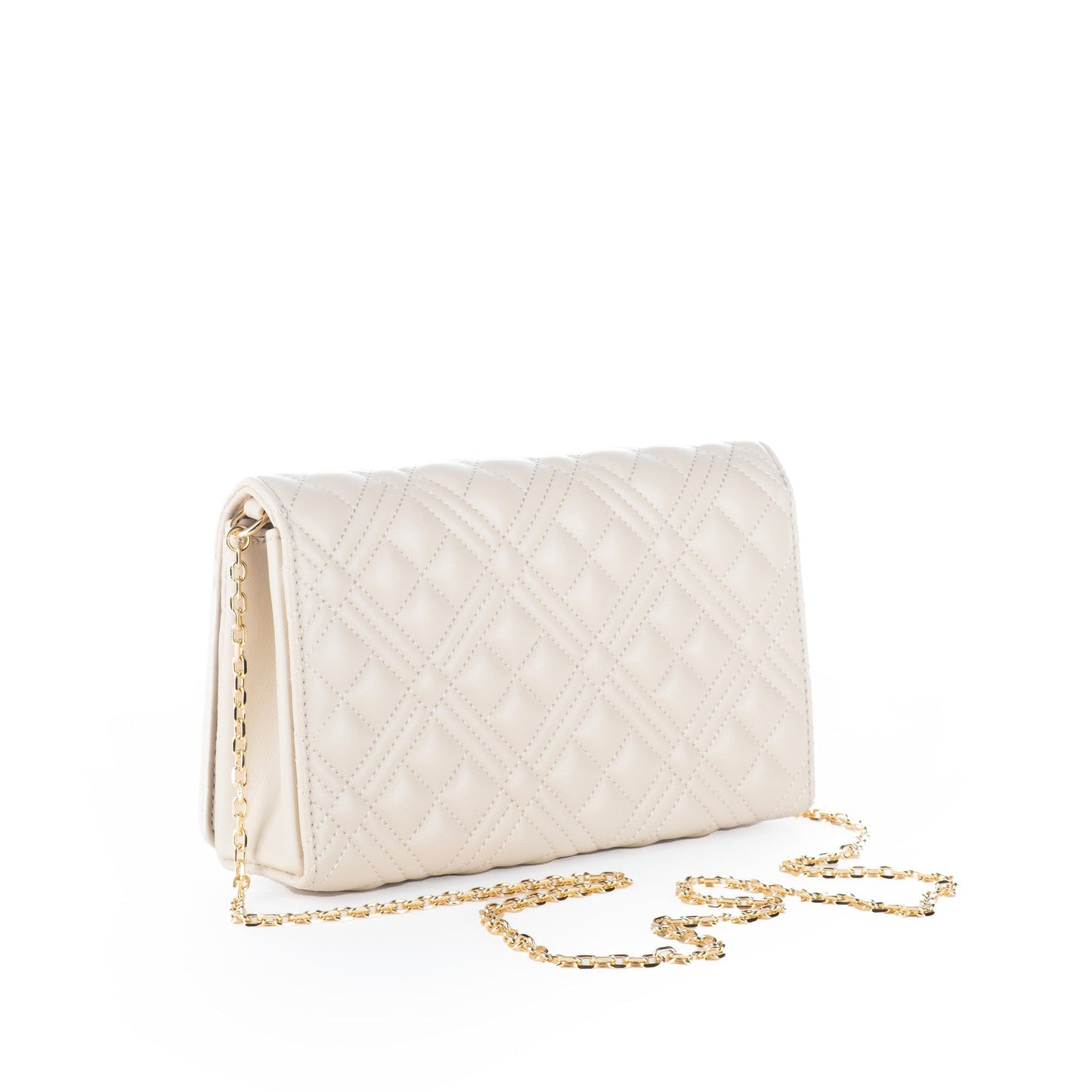 Bolsa de Ombro Branca Love Moschino