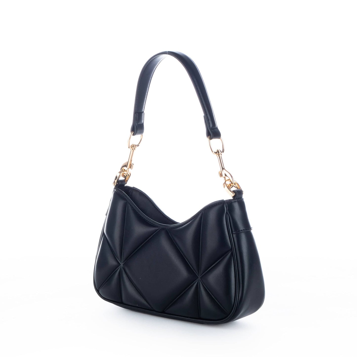 Bolsa de Ombro Preta Love Moschino