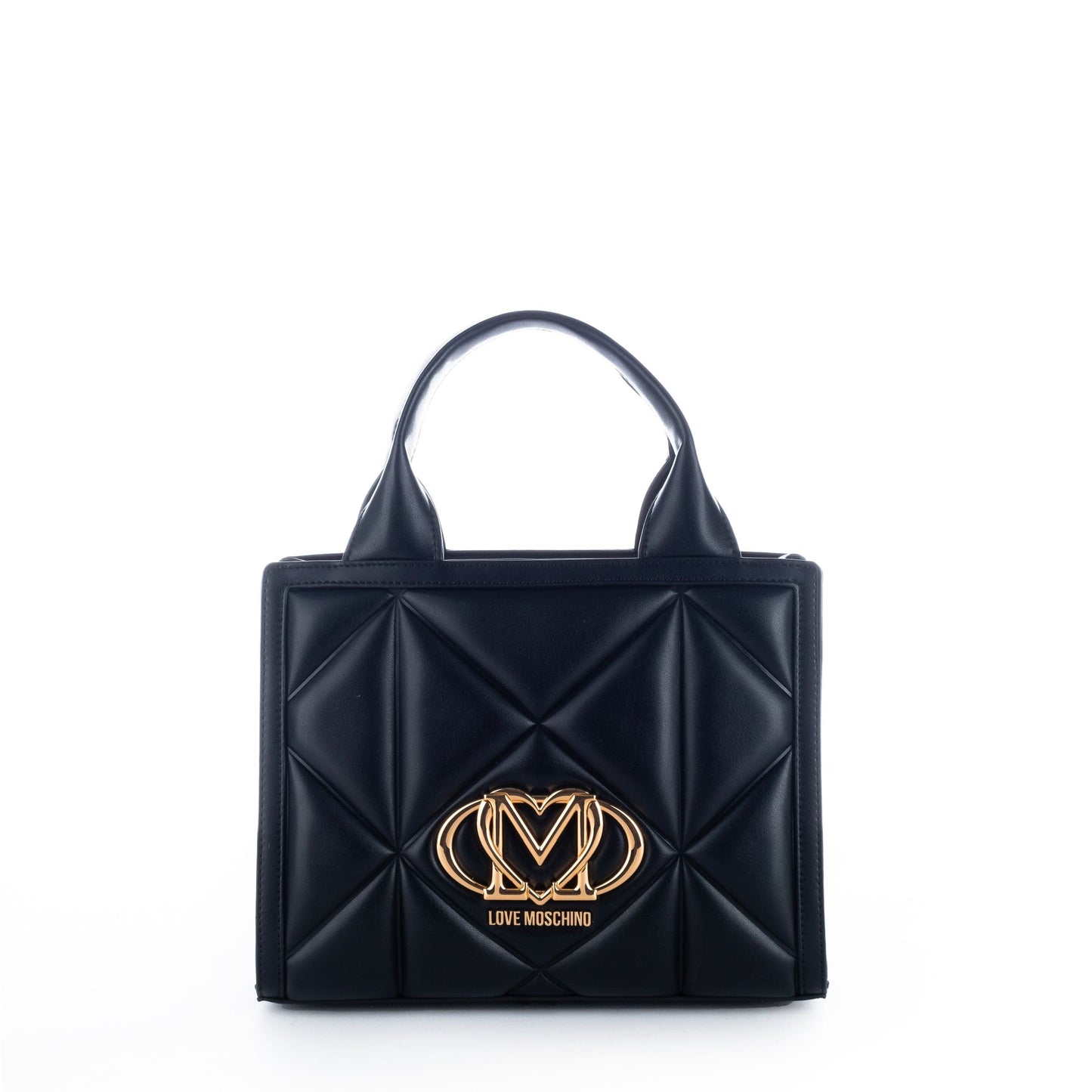 Bolsa Tote Preta Love Moschino