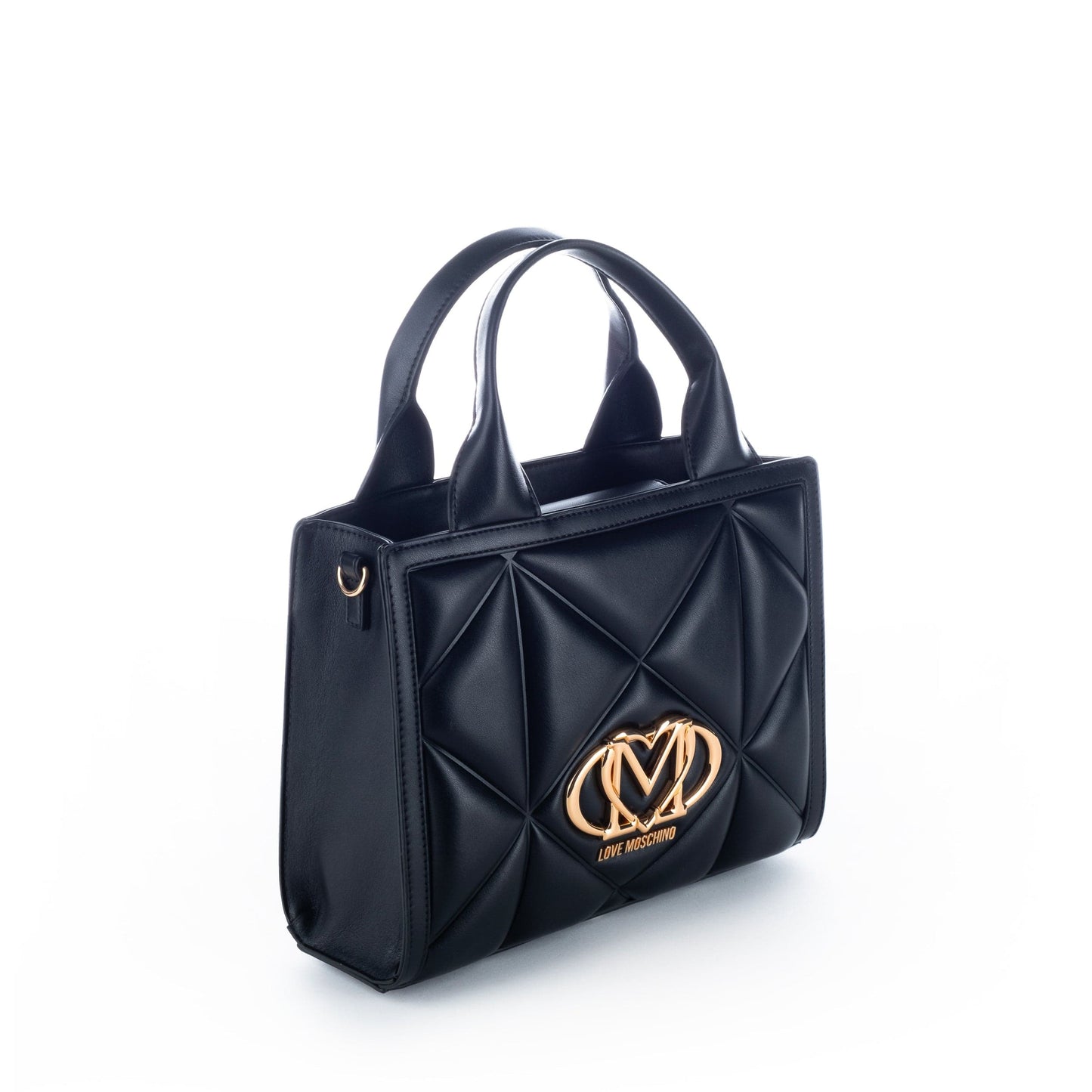 Bolsa Tote Preta Love Moschino