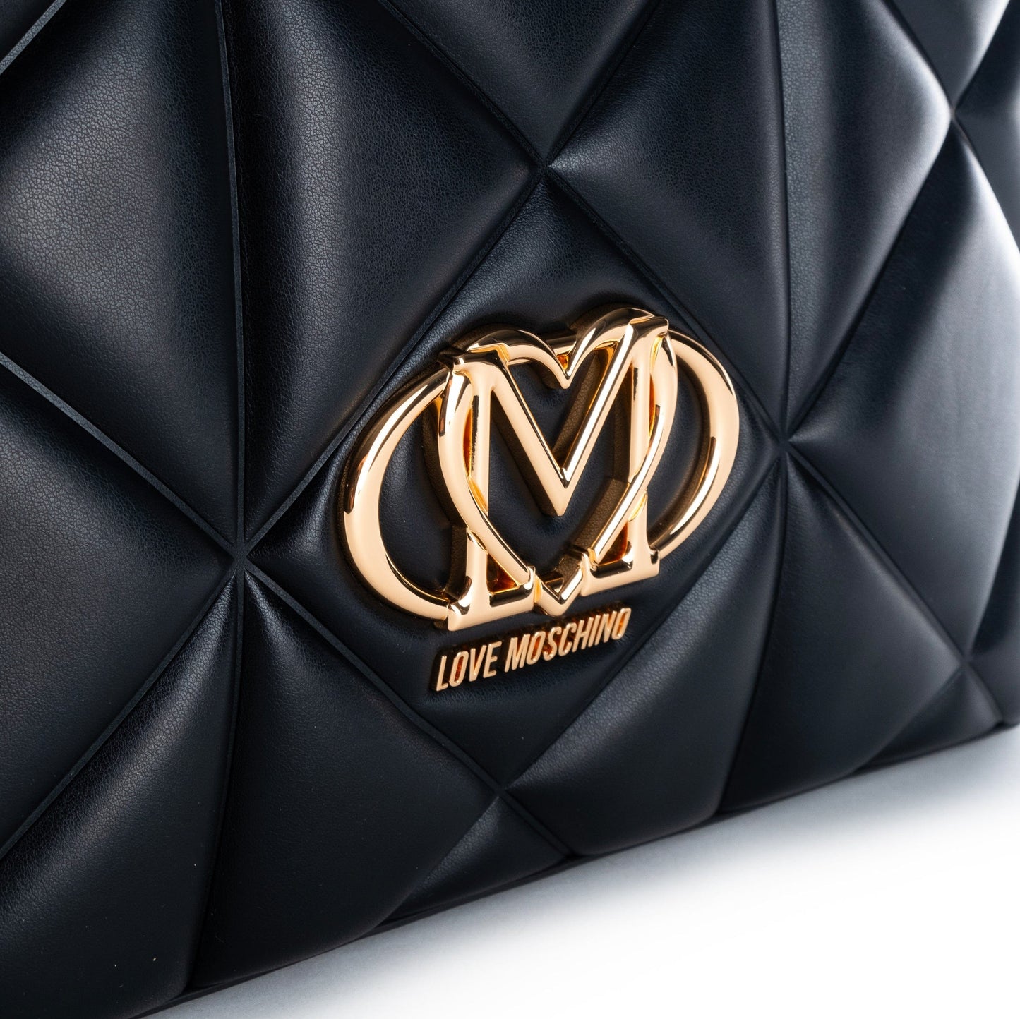 Bolsa Tote Preta Love Moschino