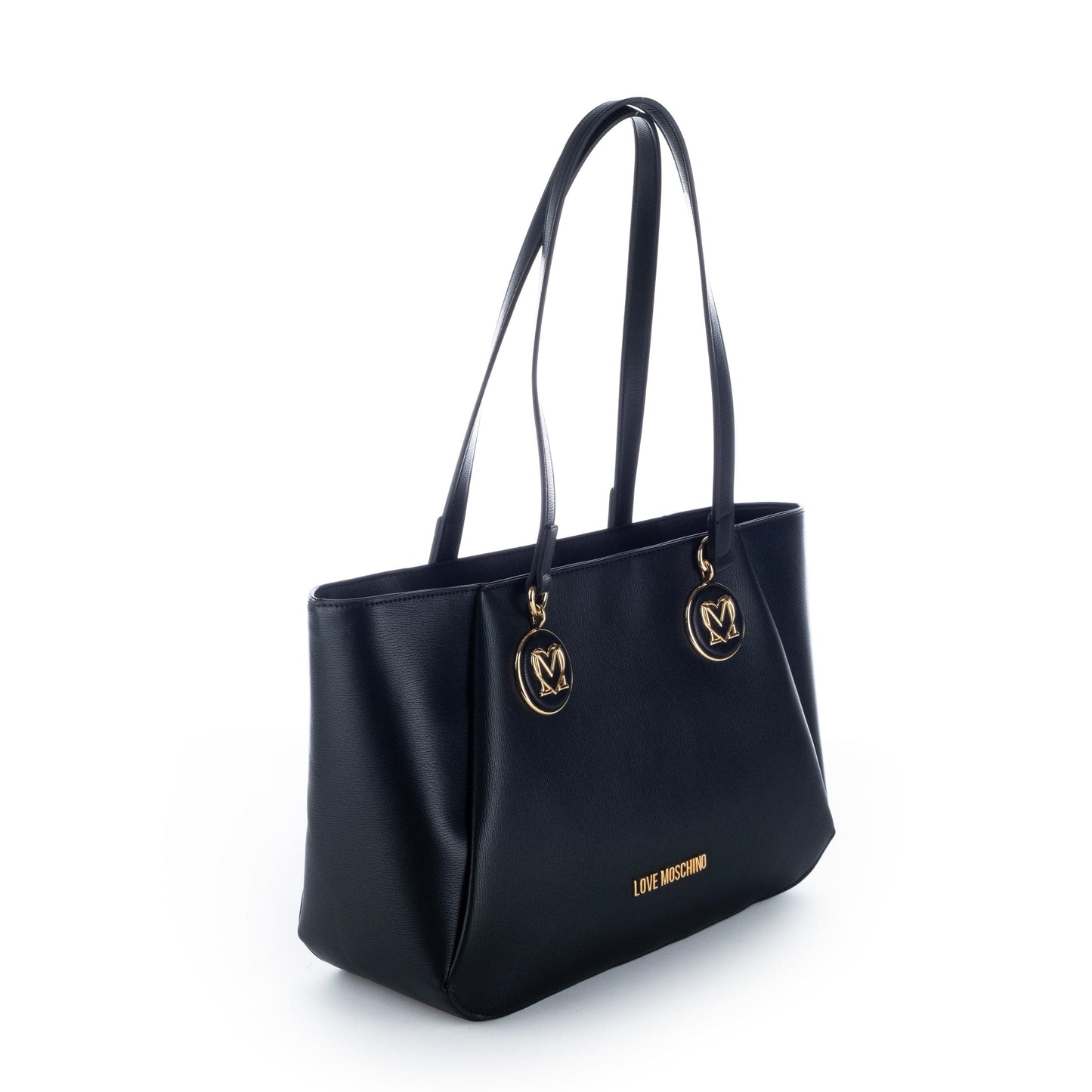 Bolsa Tote Preta Love Moschino