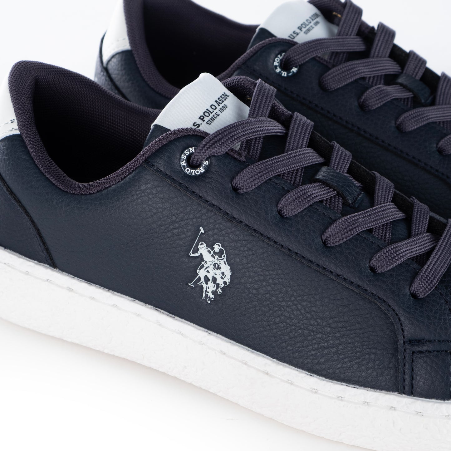 Ténis Homem Us Polo | Azul Marinho com Detalhes Elegantes