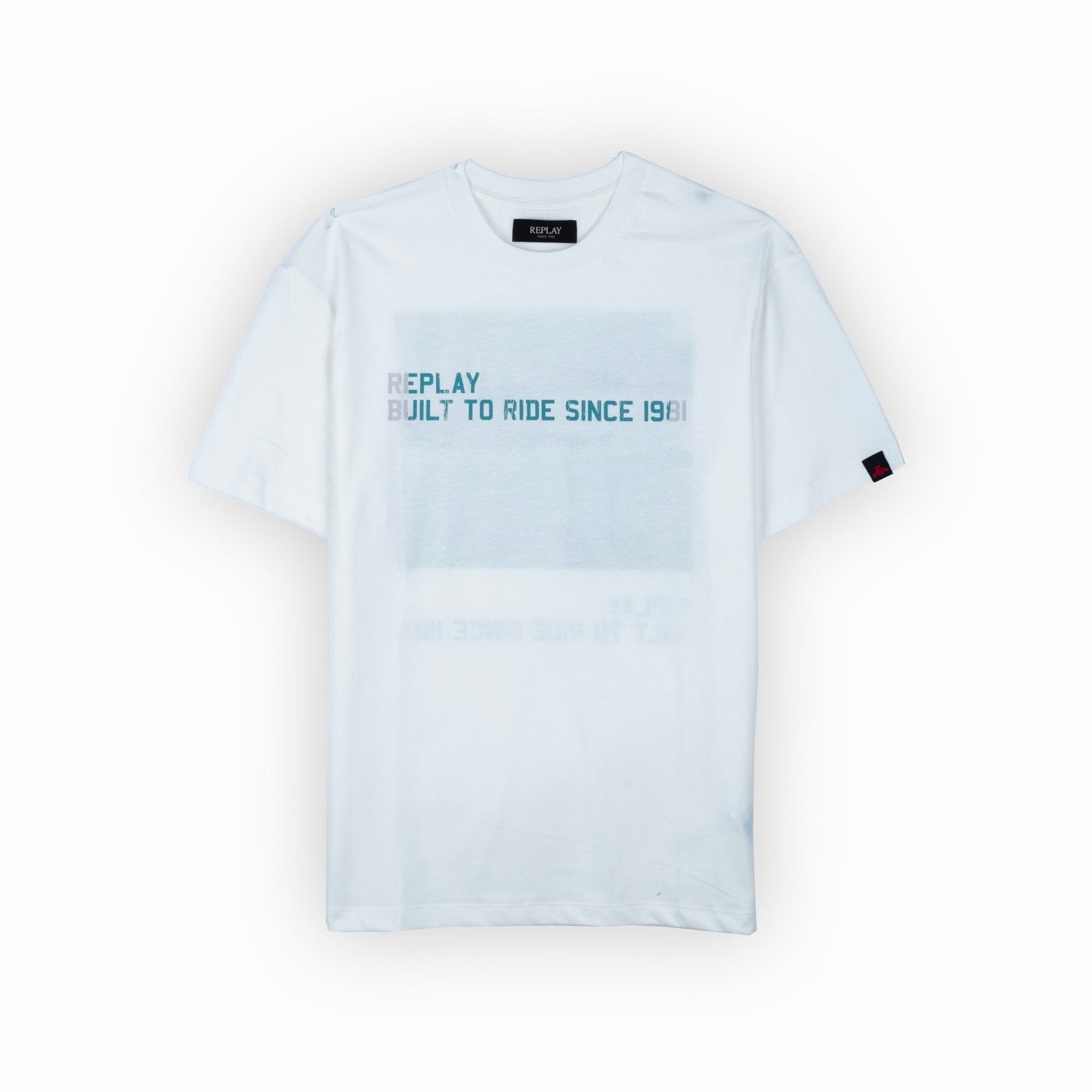 T-Shirt Homem Replay Branca