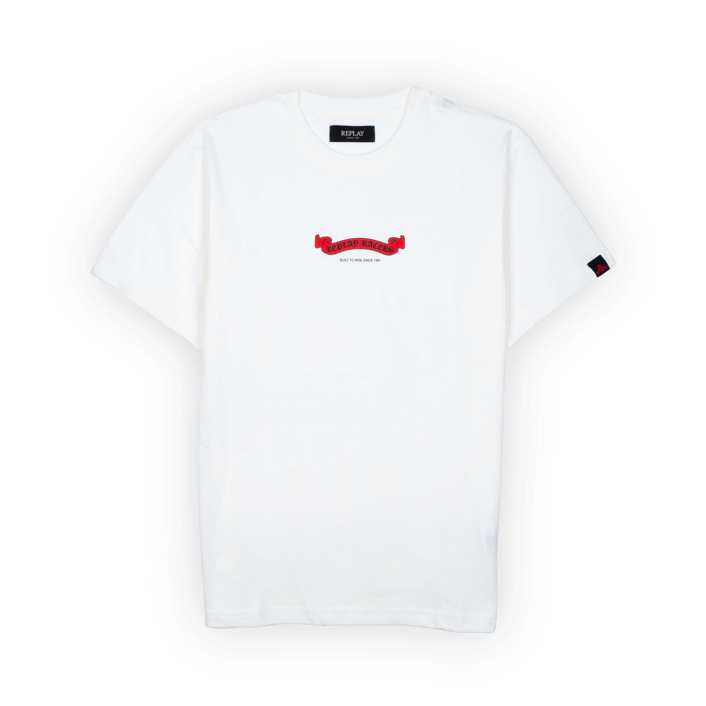 T-Shirt Homem Replay Branca