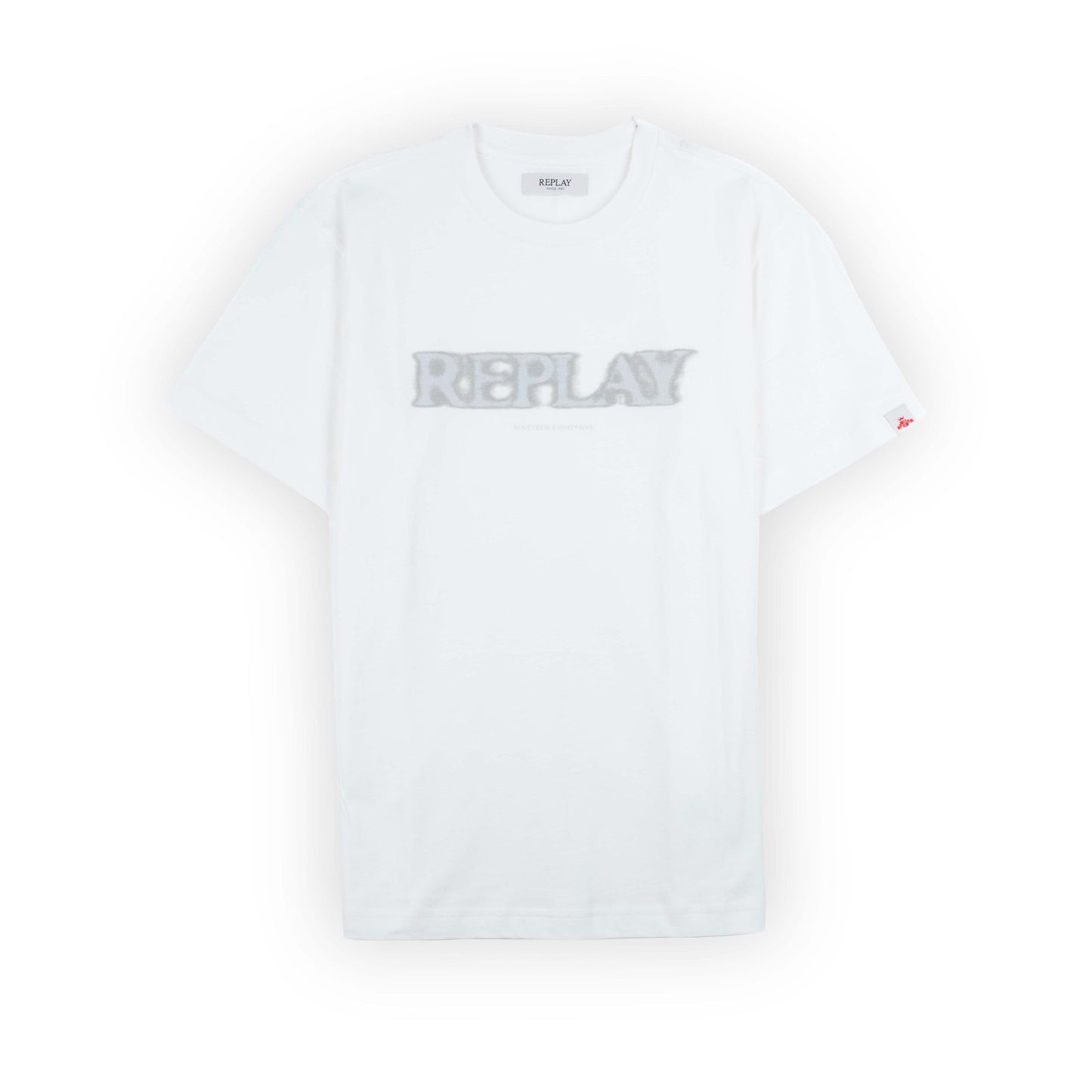 T-Shirt Homem Replay Branca