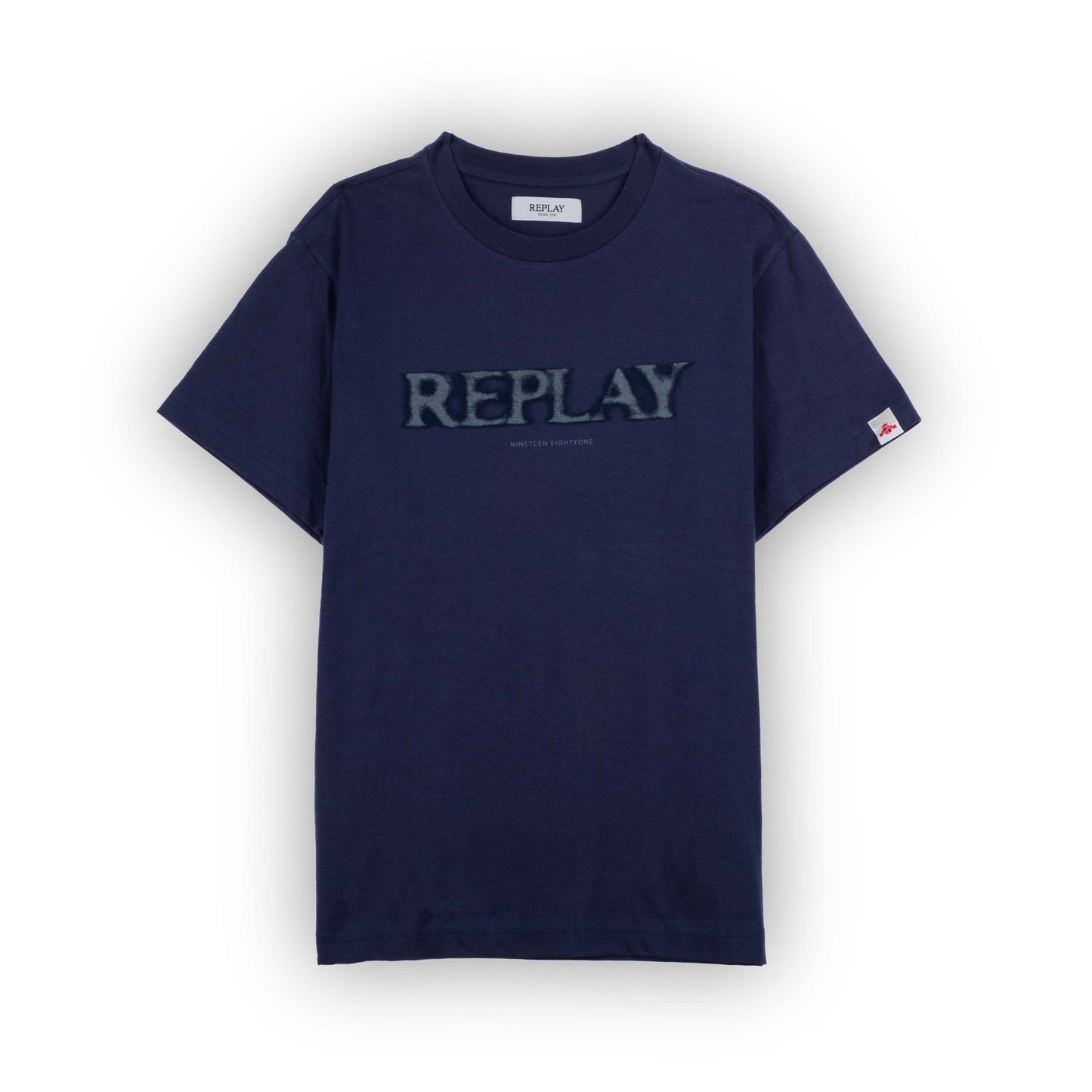 T-Shirt Homem Replay Preta