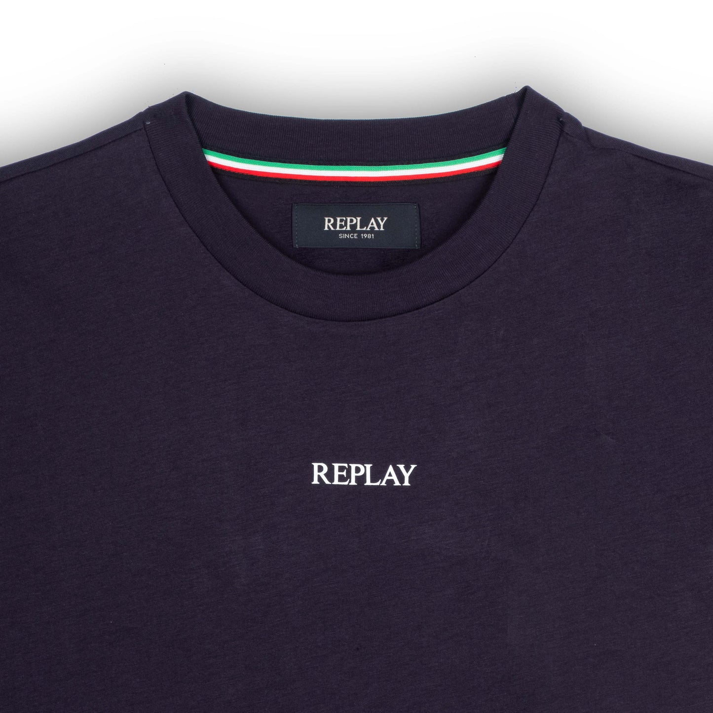 T-Shirt Homem Replay Preta