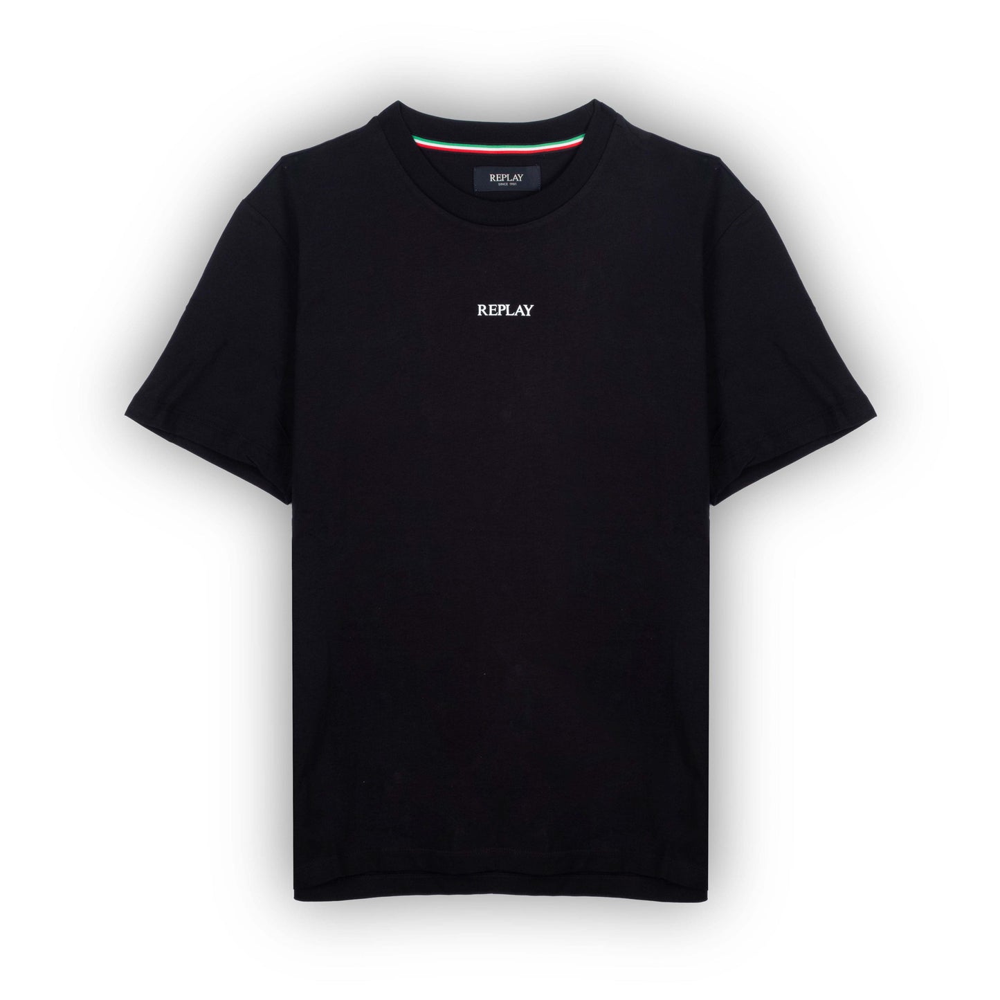 T-Shirt Homem Replay Preta