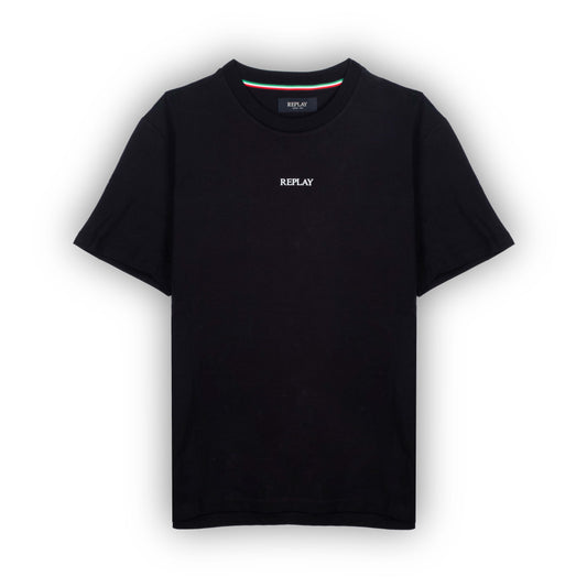 T-Shirt Homem Replay Preta