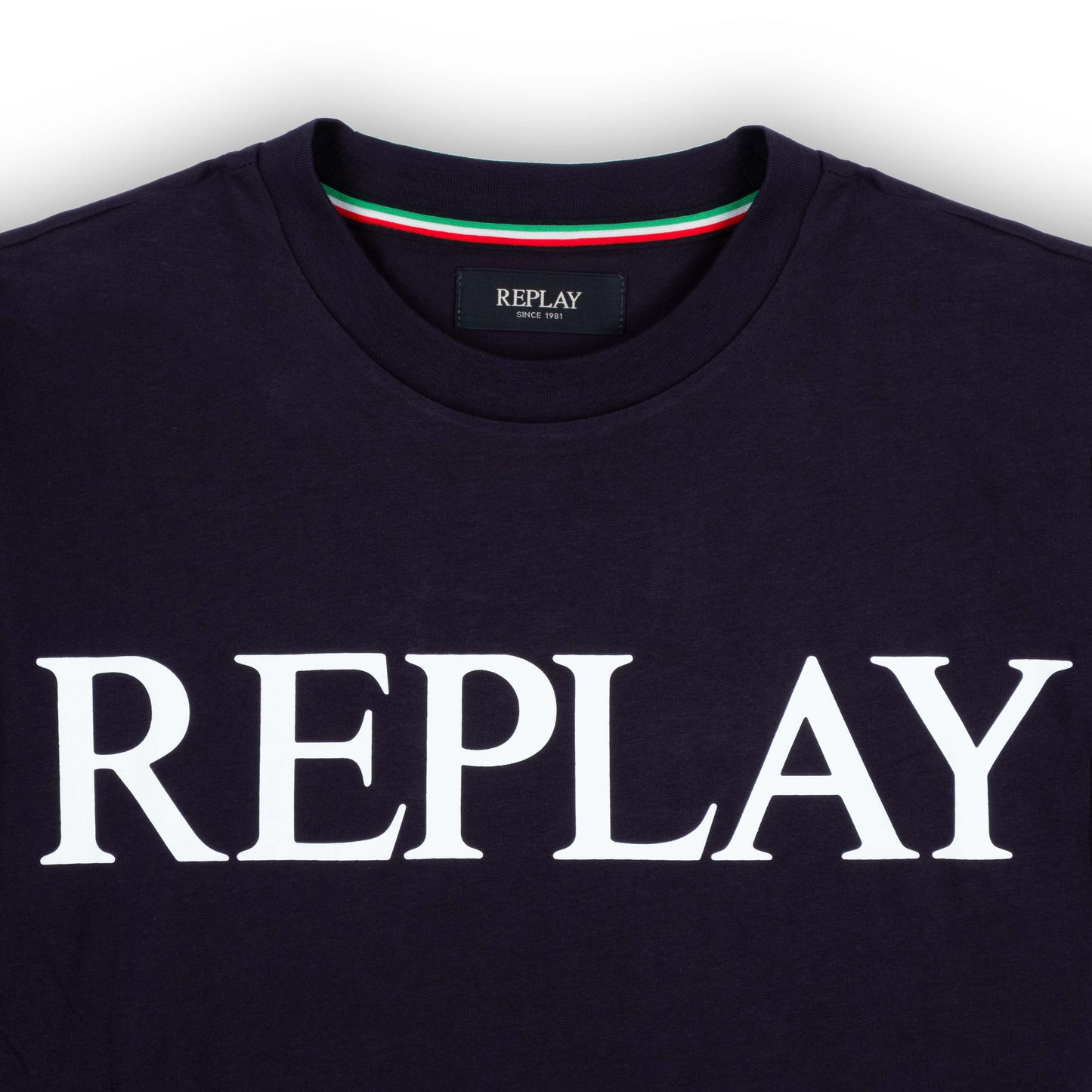 T-Shirt de Homem REPLAY – Logótipo em Destaque