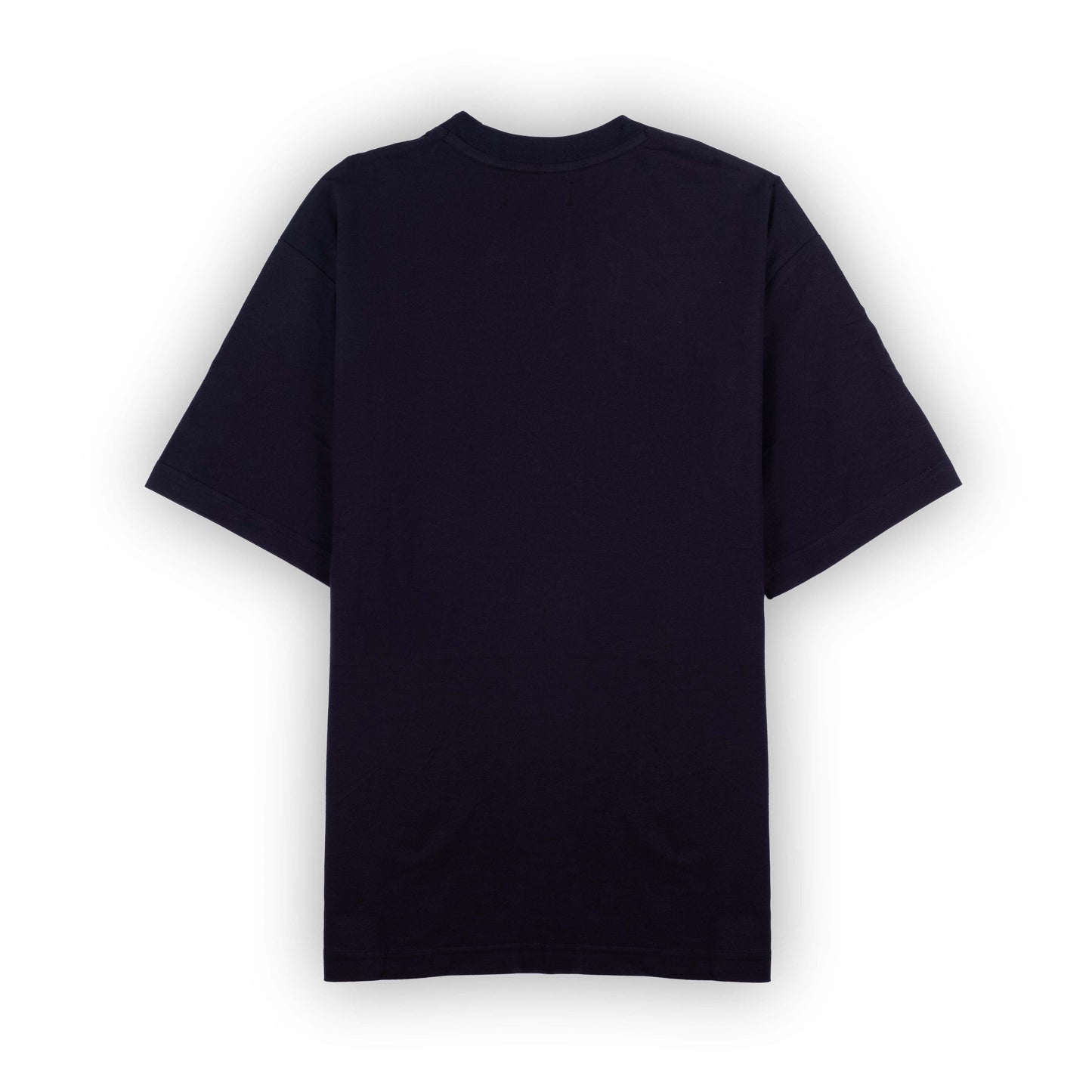 T-Shirt Homem Replay Preta com Logo Minimalista